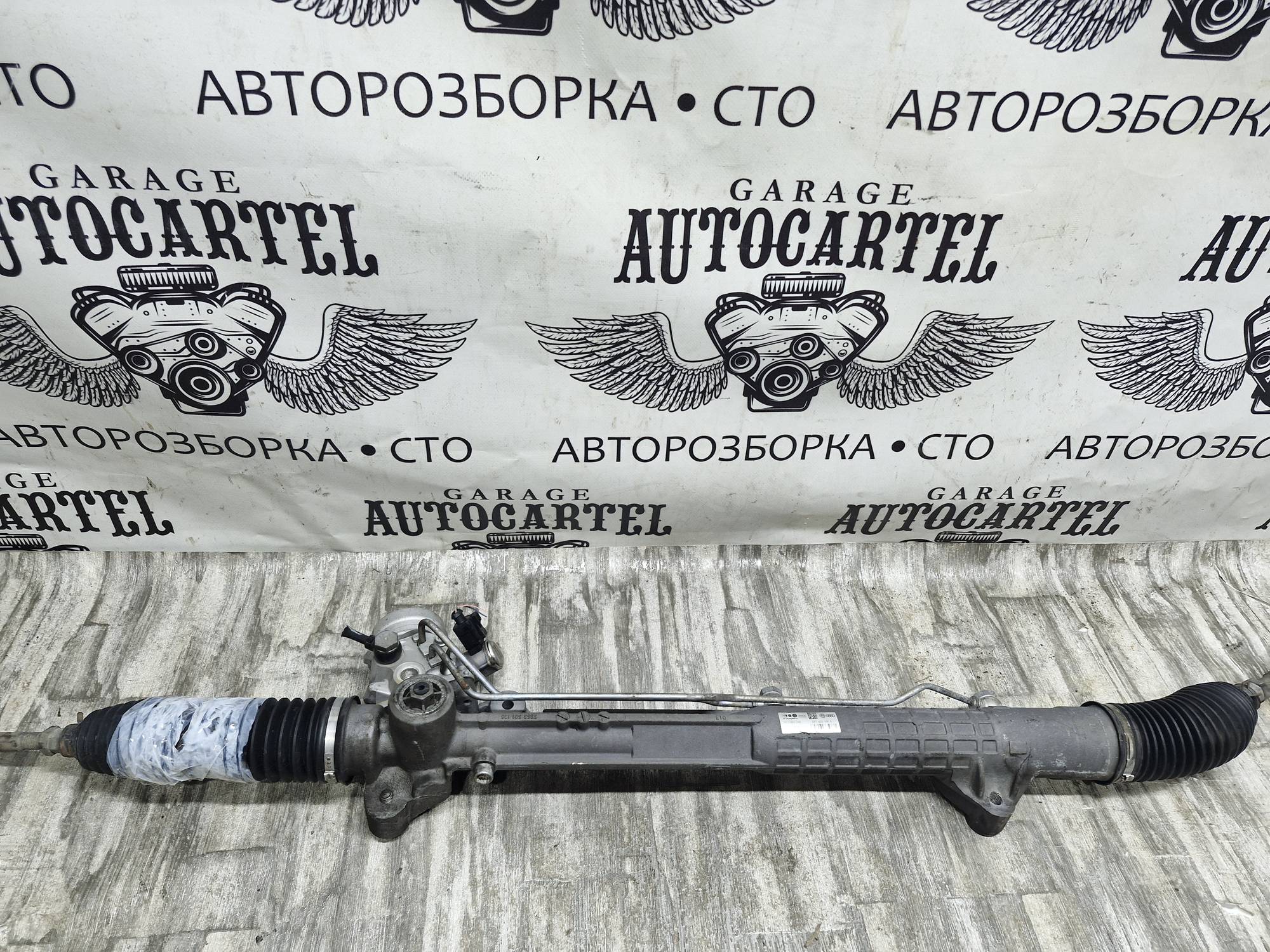 4f1422066a Кермова рейка (під реставрацію) Audi A6 C6, 4F1 422 066 A, 4F1422066A, 7853993189