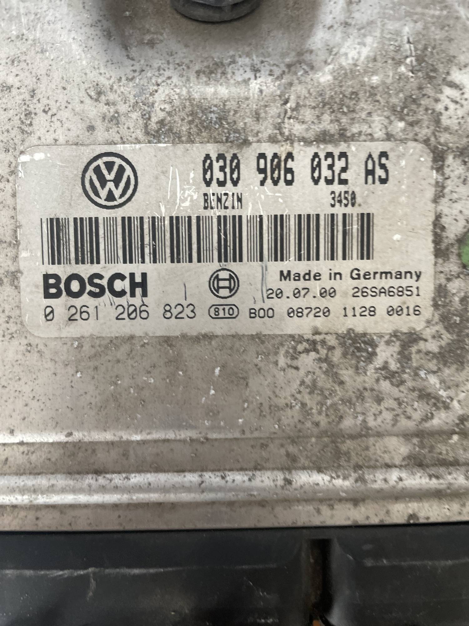 030906032as блок управління двигуном VW LUPO