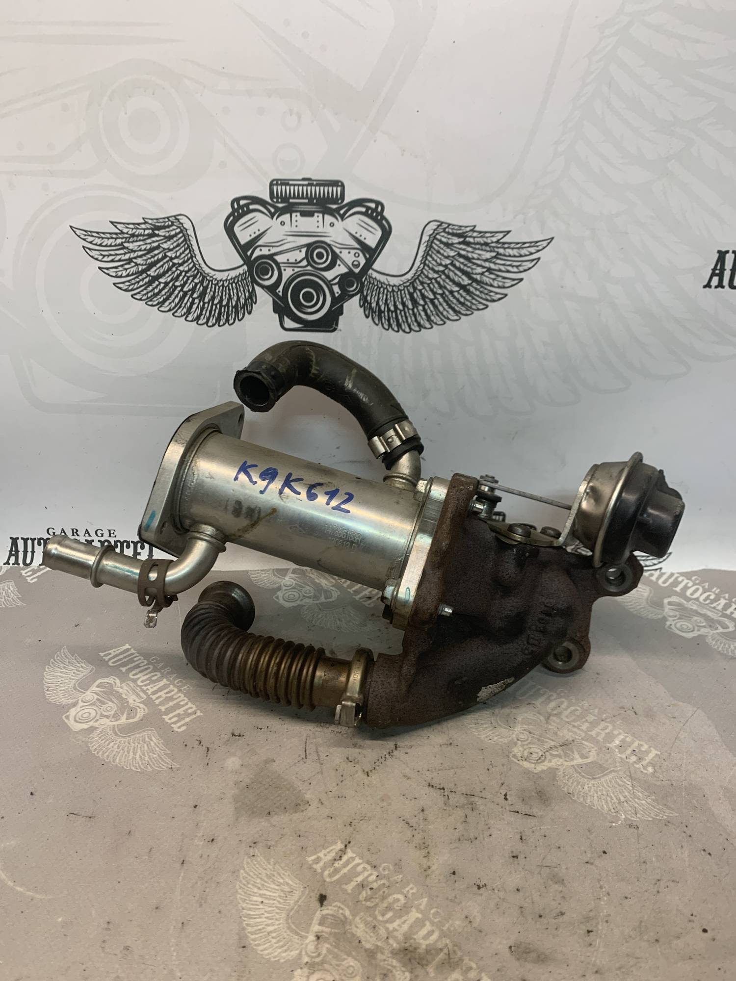Радіатор EGR теплообмінник 1.5 dci Renault Kangoo 2, Dacia Duster, Clio 4 147356133r