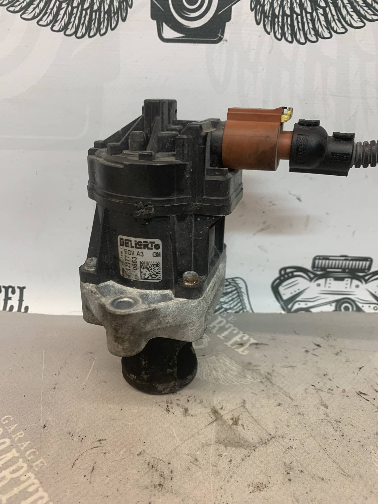 Клапан EGR 009384 Fiat Ducato 17882k5t70977