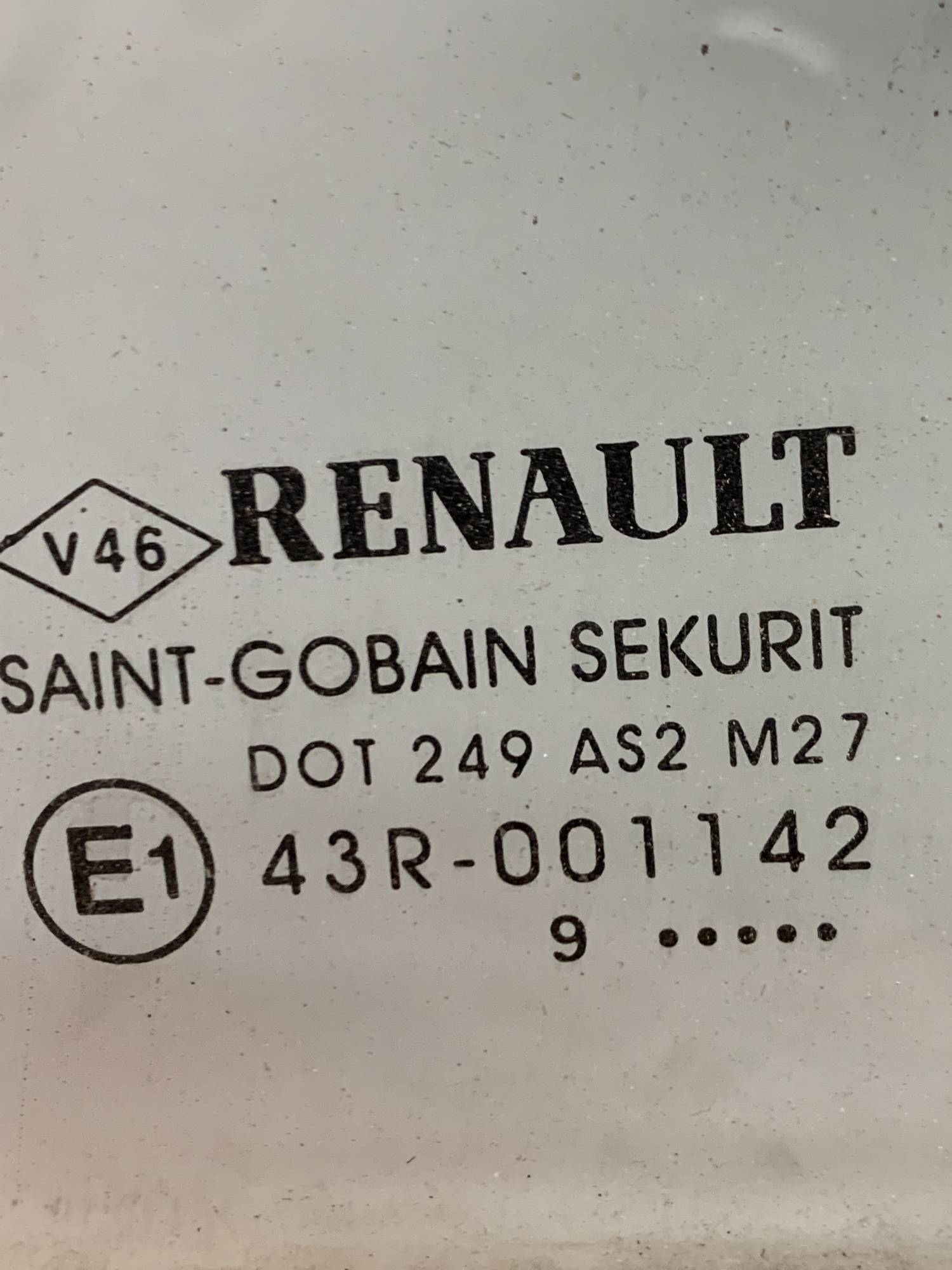 Скло двері заднє ліве RENAULT MEGANE 3 2013-2015 Хетчбек 43r-001142, 21806803