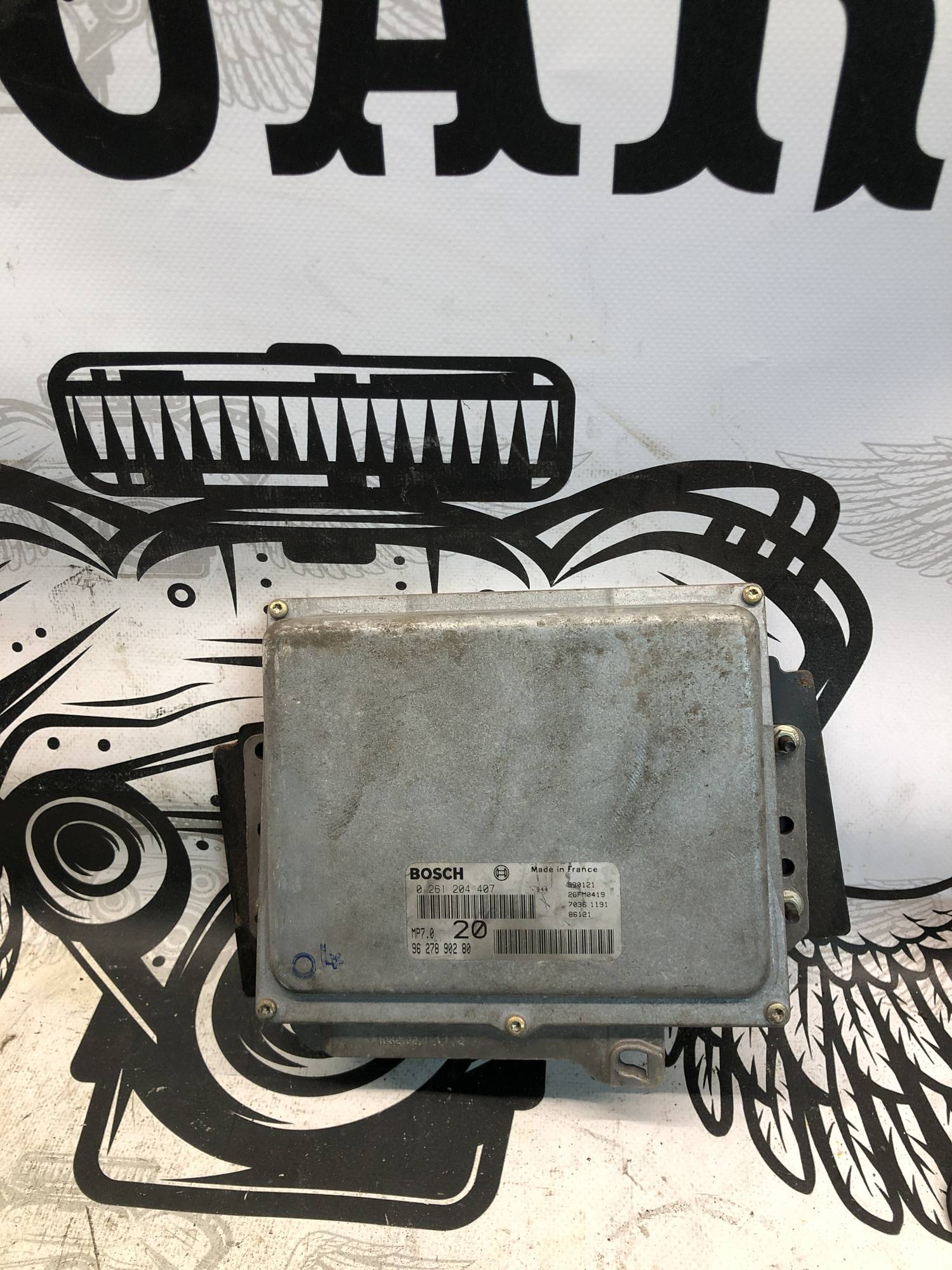 VOLVO V50 2.0B 0261204407 9627890280 КОМП`ЮТЕР ECU