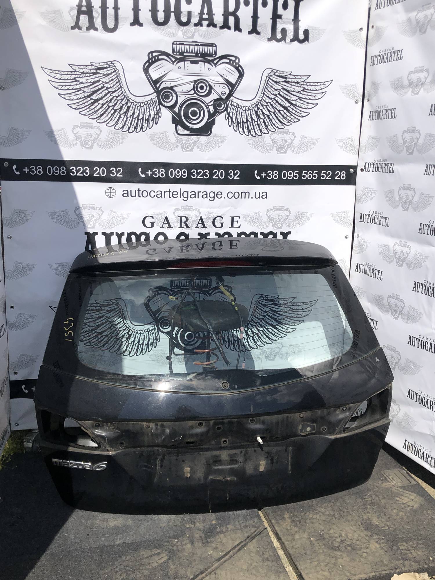 Задня ляда кришка багажника Mazda 6 Gh 21101656
