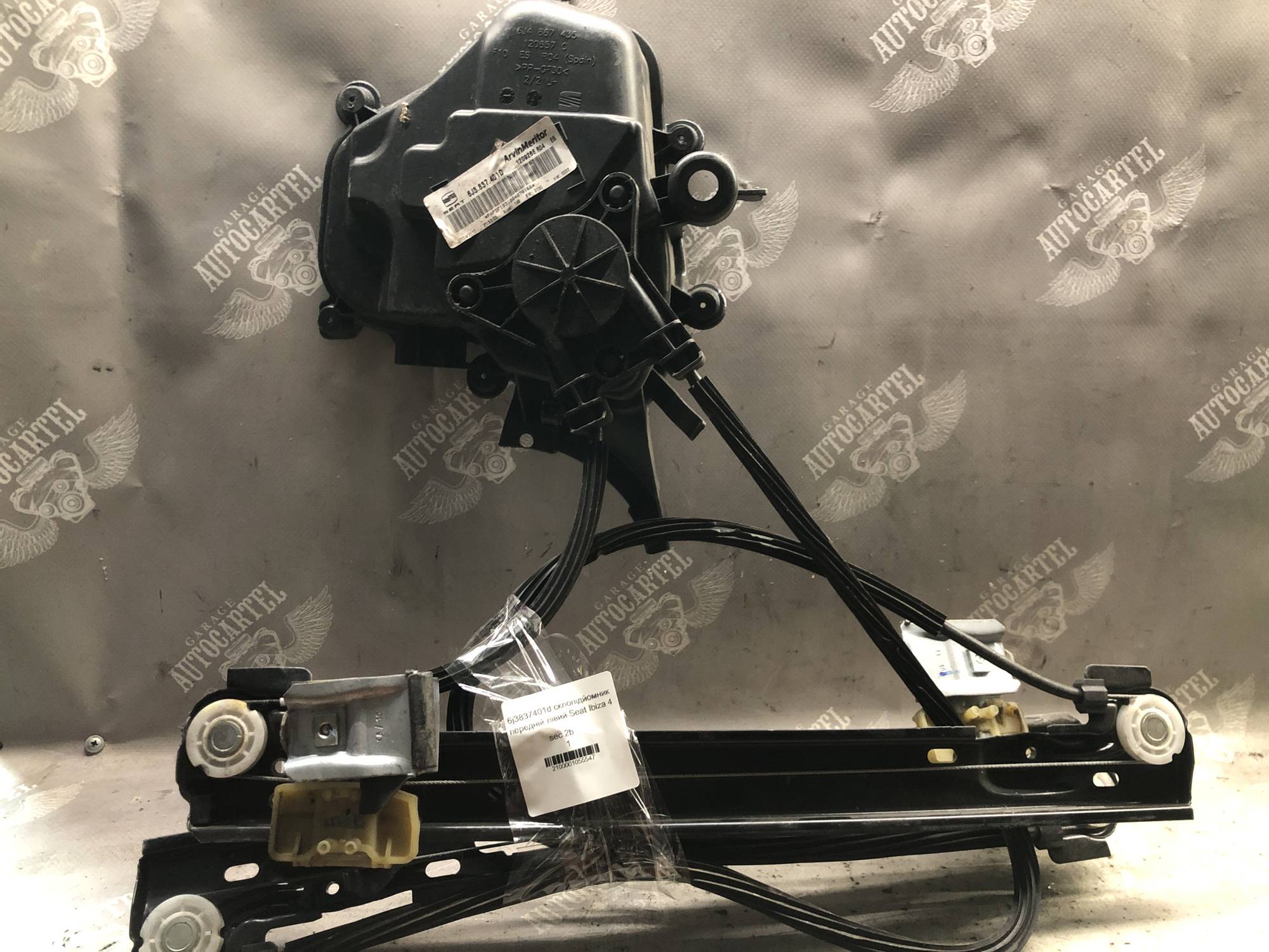 6j3837401d склопідйомник передній лівий Seat Ibiza 4