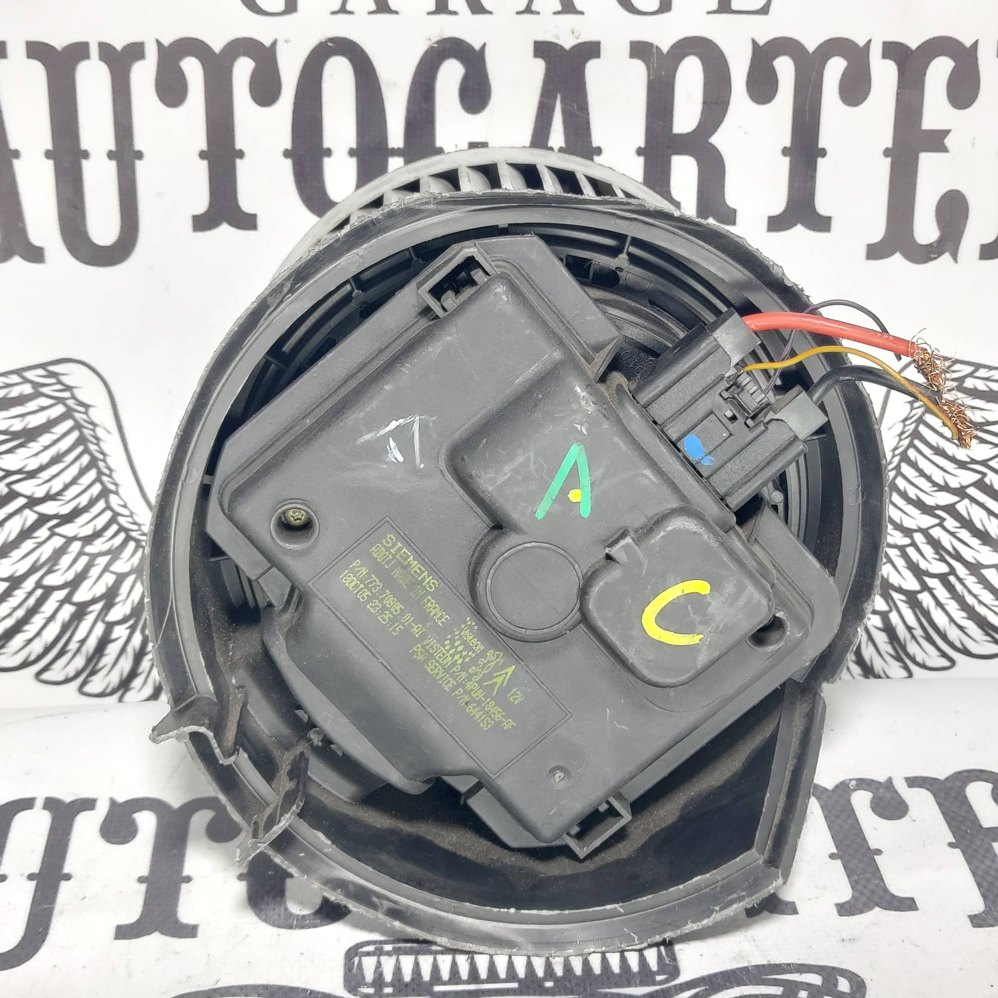 Вентилятор пічки Citroen C5 Visteon 4PUH-18456-AF