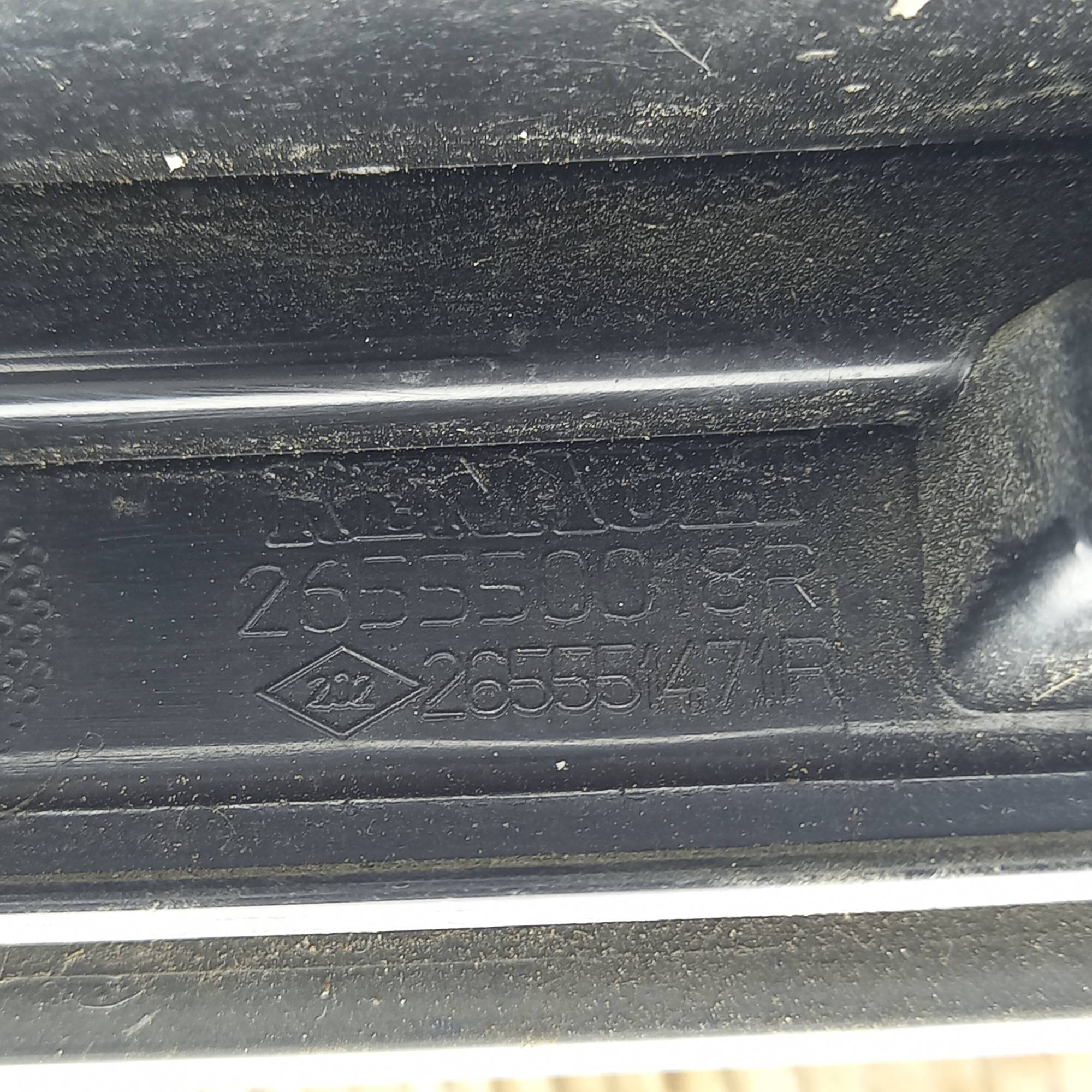 Ліхтар задній лівий внутрінній Renault Scenic 3 (2009-2012), 265550018r, 265551471r