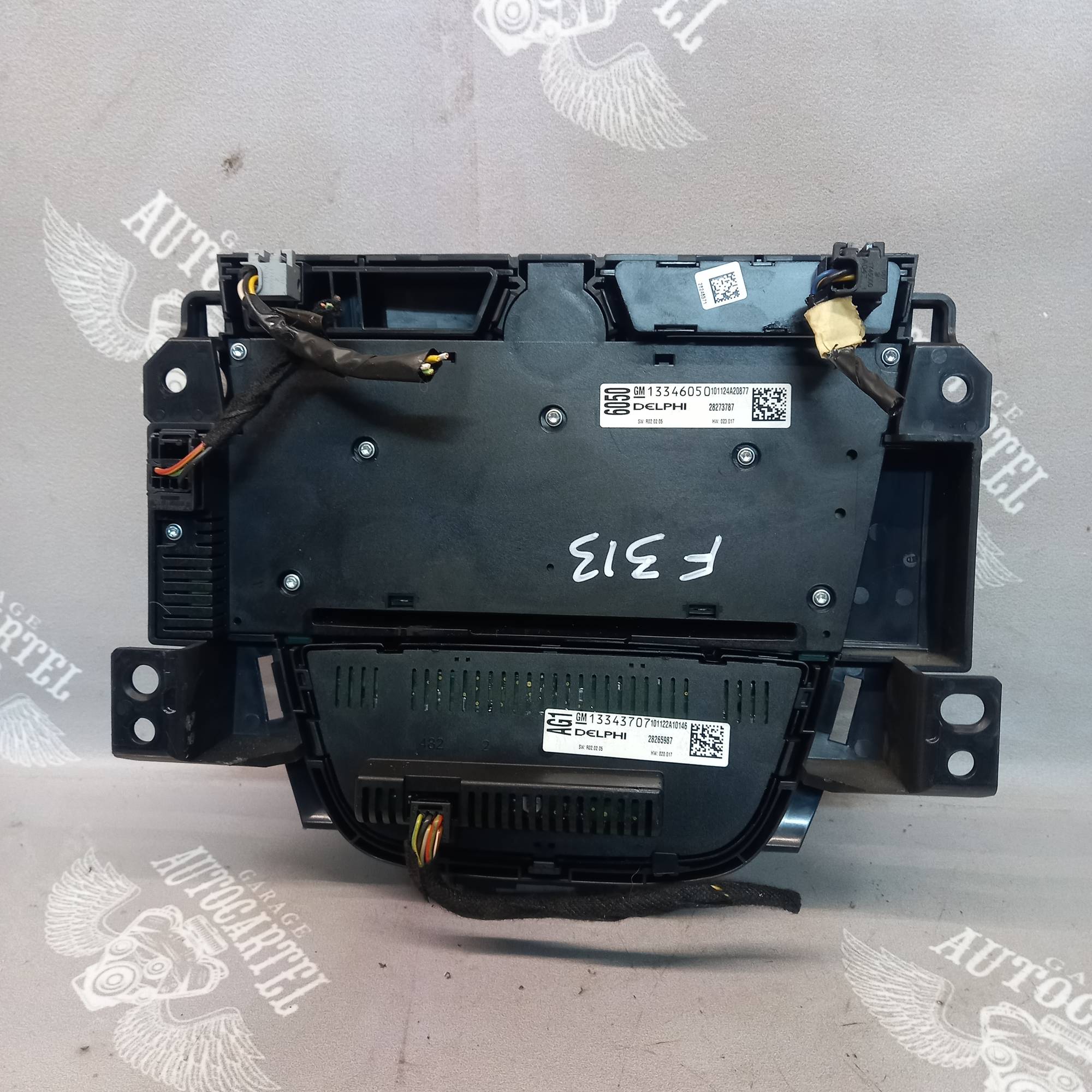 Блок, панель управління магнітолою CD 400 та клімат контролю Opel Astra J 13346050, 13343707
