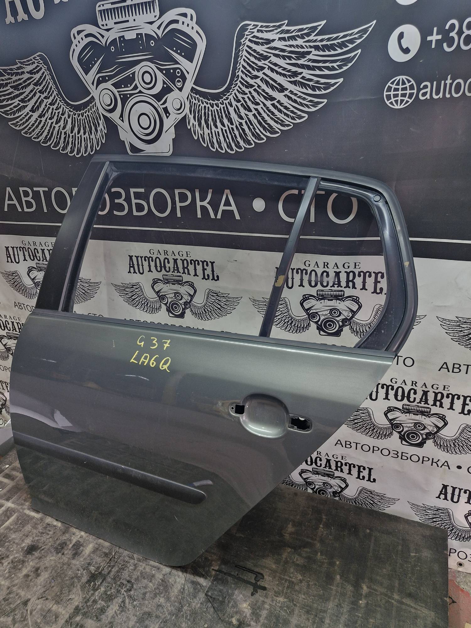 Дверка задня ліва Volkswagen Golf 5 хетч La6q, 21529955