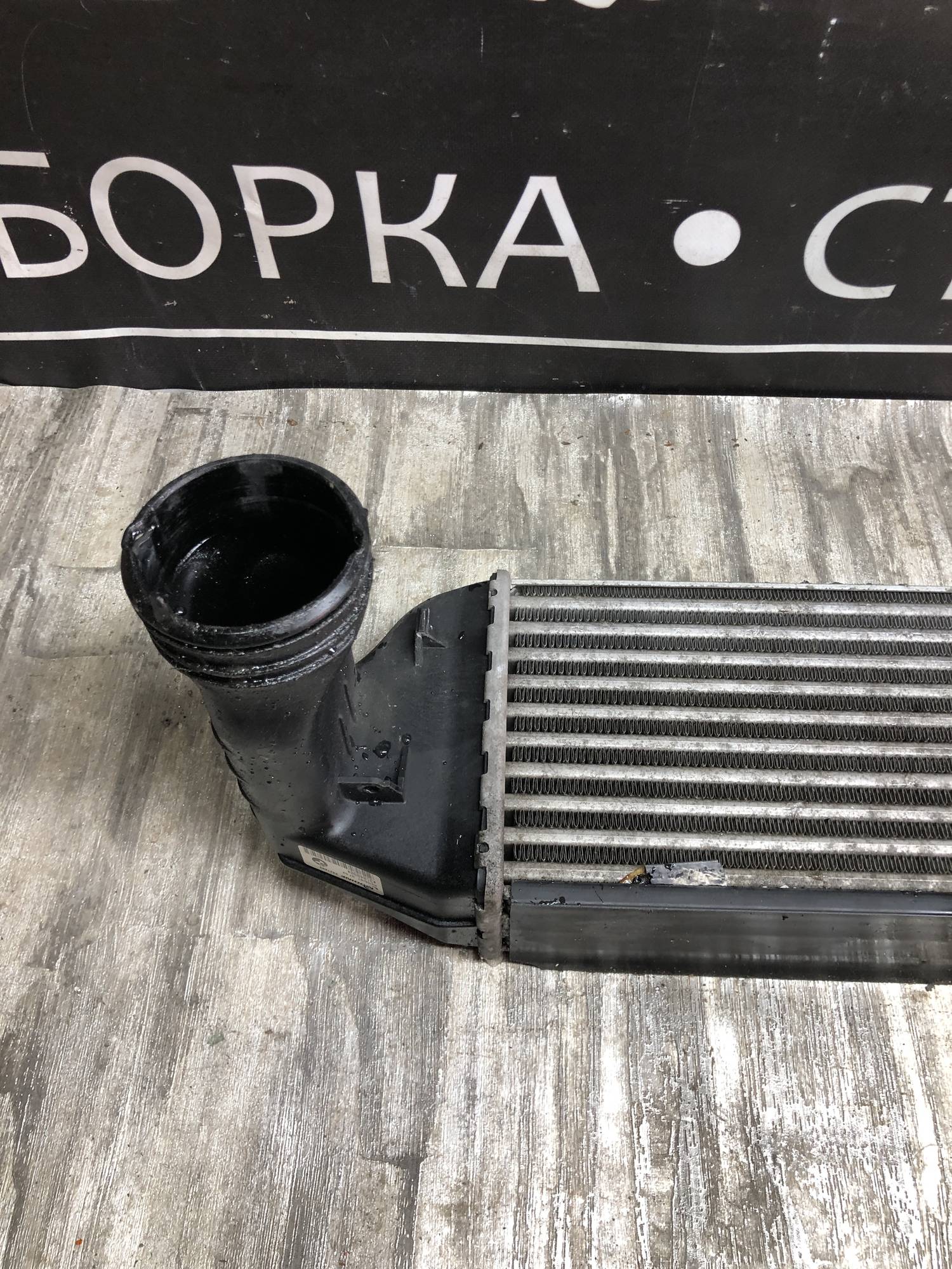 3421803 Радіатор інтеркуллера BMW X3 E83 1.8 d 2.0 d N47 3.0 d M57n2