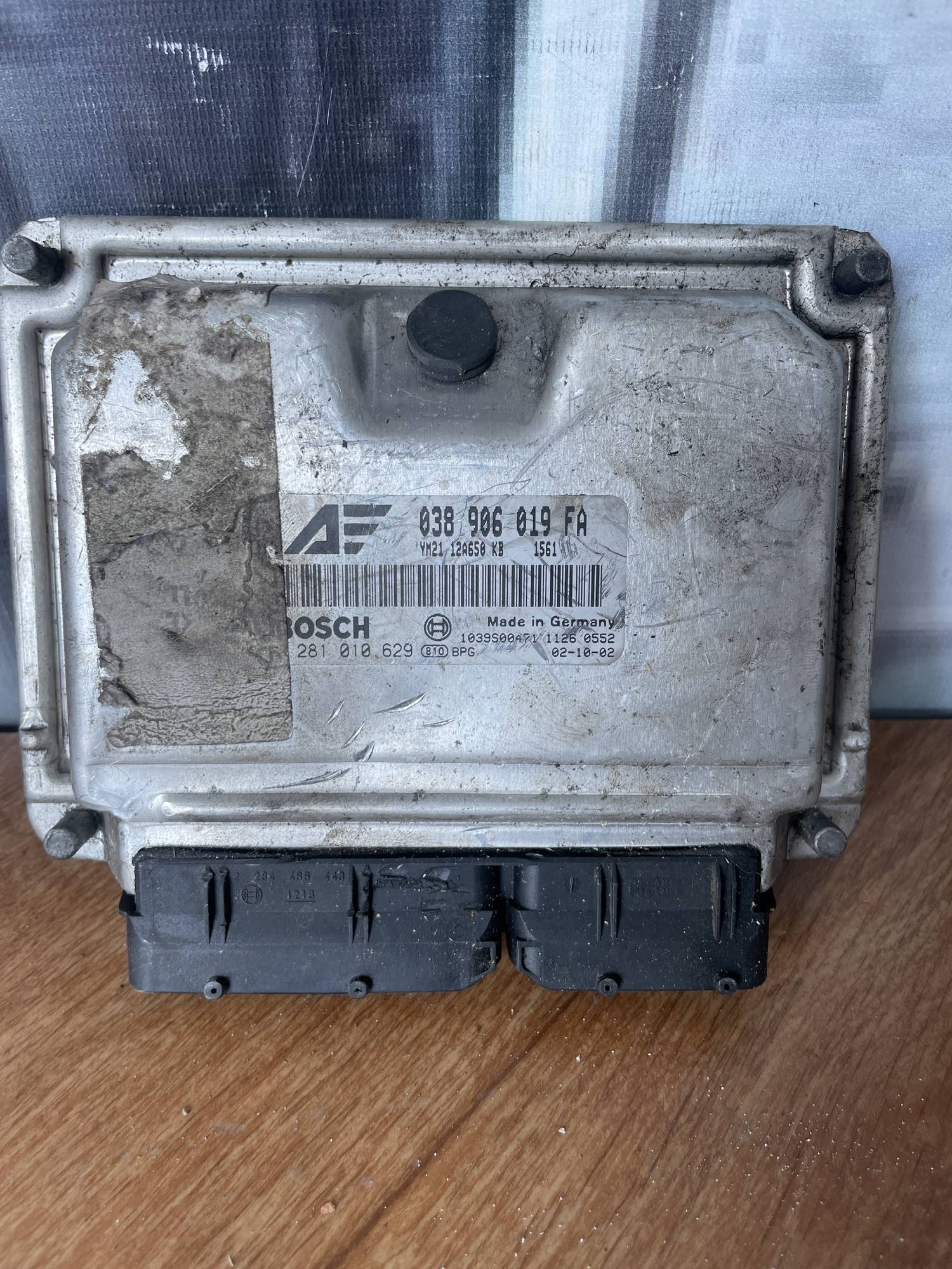 Блок керування двигуном ЕБУ VW Ford 1.9tdi 038906019FA