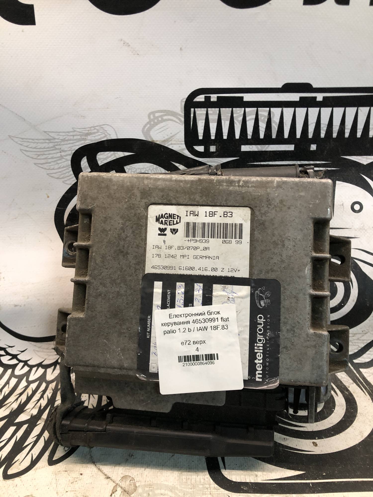 Електронний блок керування 46530991 fiat palio 1.2 b / IAW 18F.83