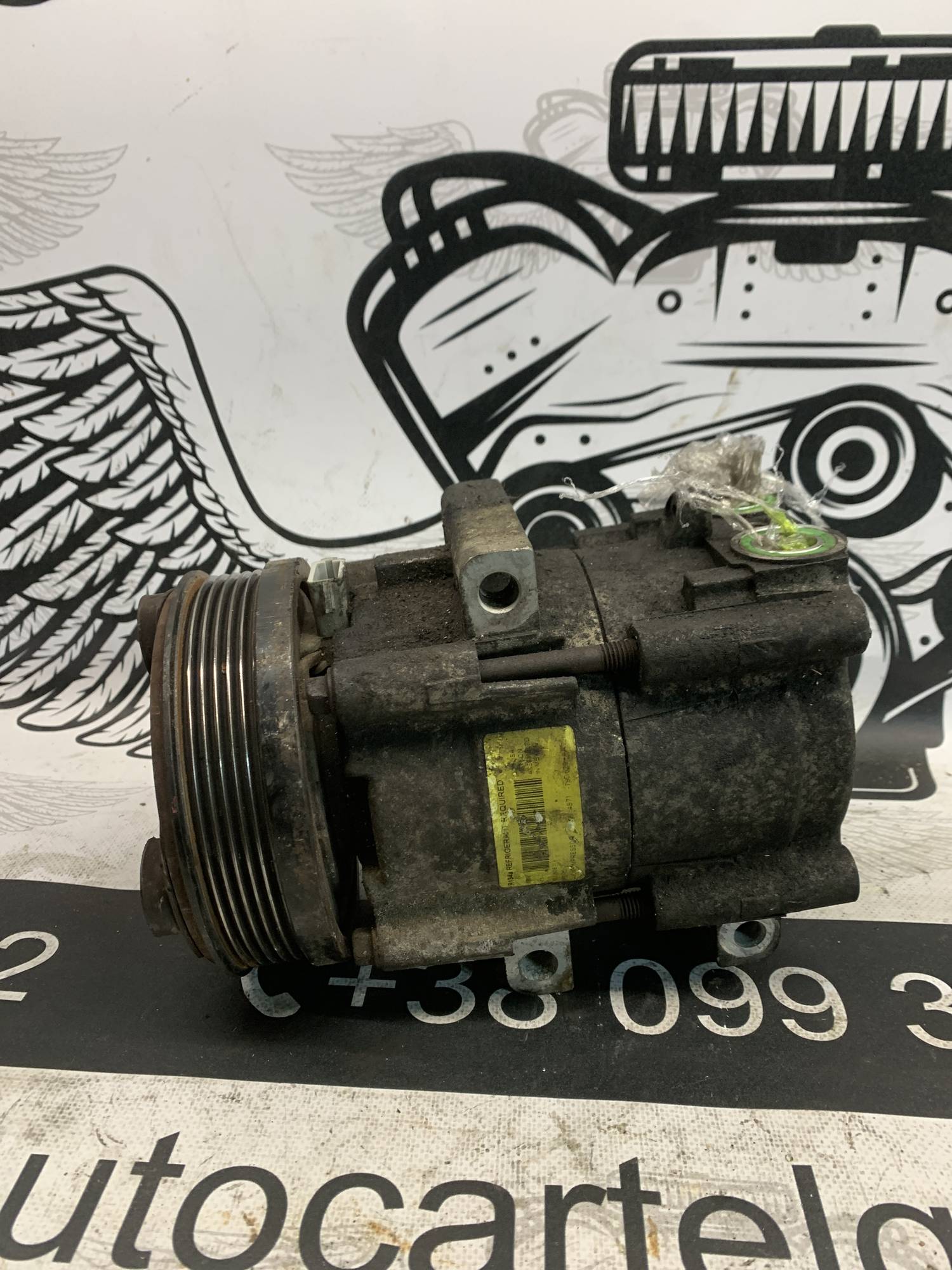 Компресор кондиціонера ford mondeo 3 2.0tdci 2000-2007 4s71-19d629-aa