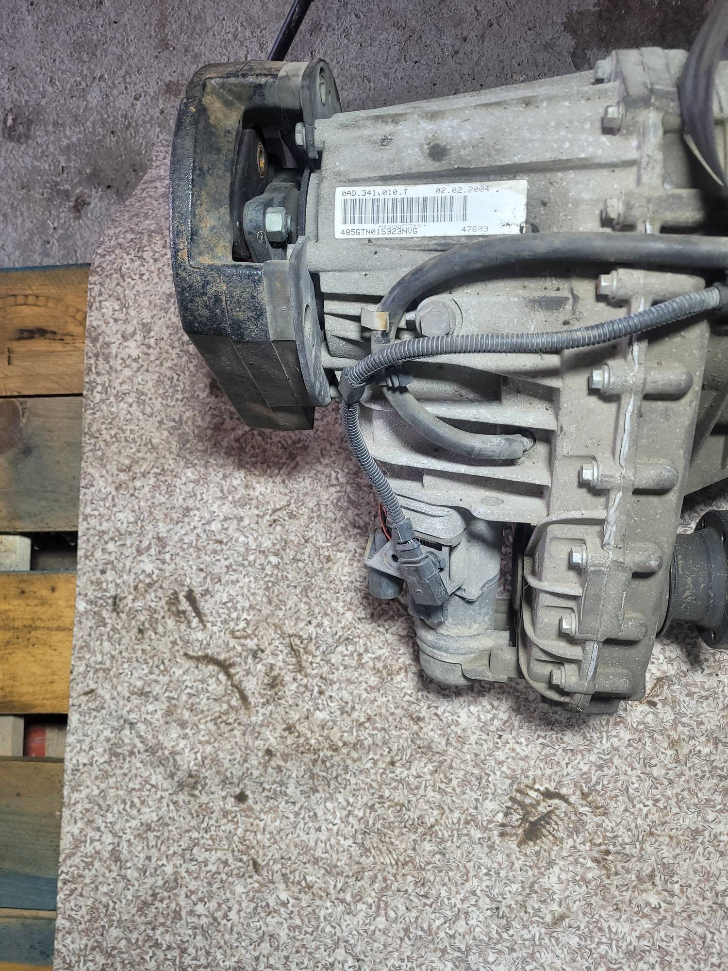 Раздаточная коробка VW Touareg 2.5tdi 2002-2010 0AD.341.010.T 20548