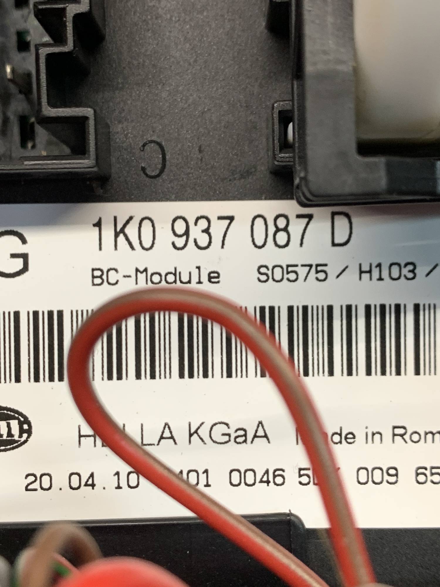 Блок комфорту Skoda Octavia A5 2004-2013 GOLF 6 1k0937087d