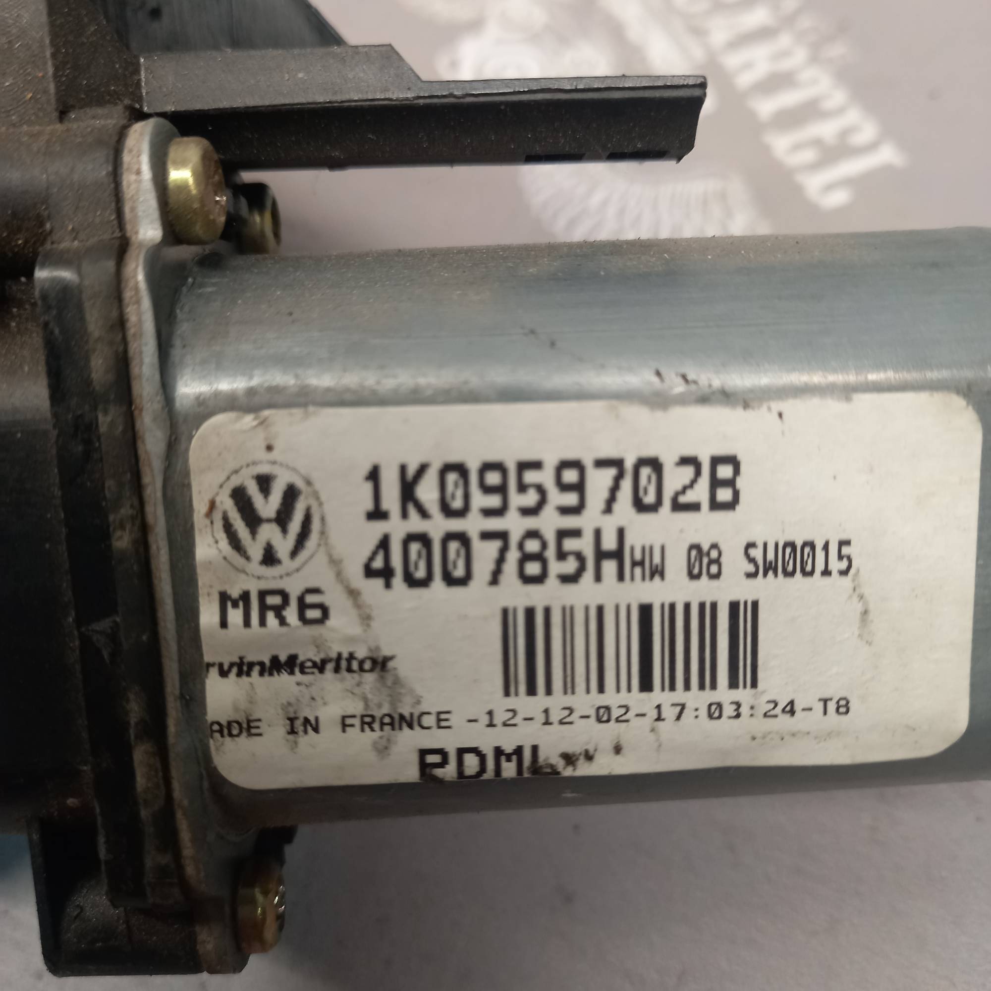 1k0959702b Моторчик склопідйомника правий передній Volkswagen Touran 2003—2015