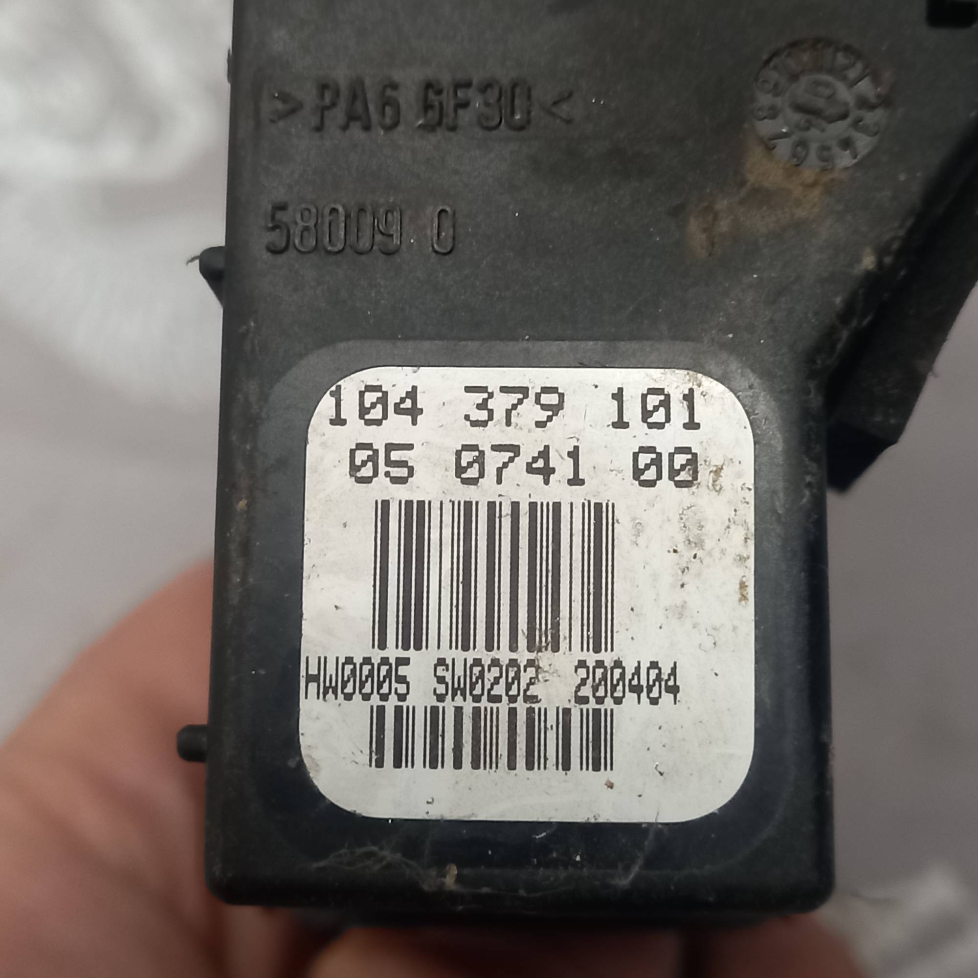 104379101 блок управління склопідйомника Seat Ibiza III 2002–2008