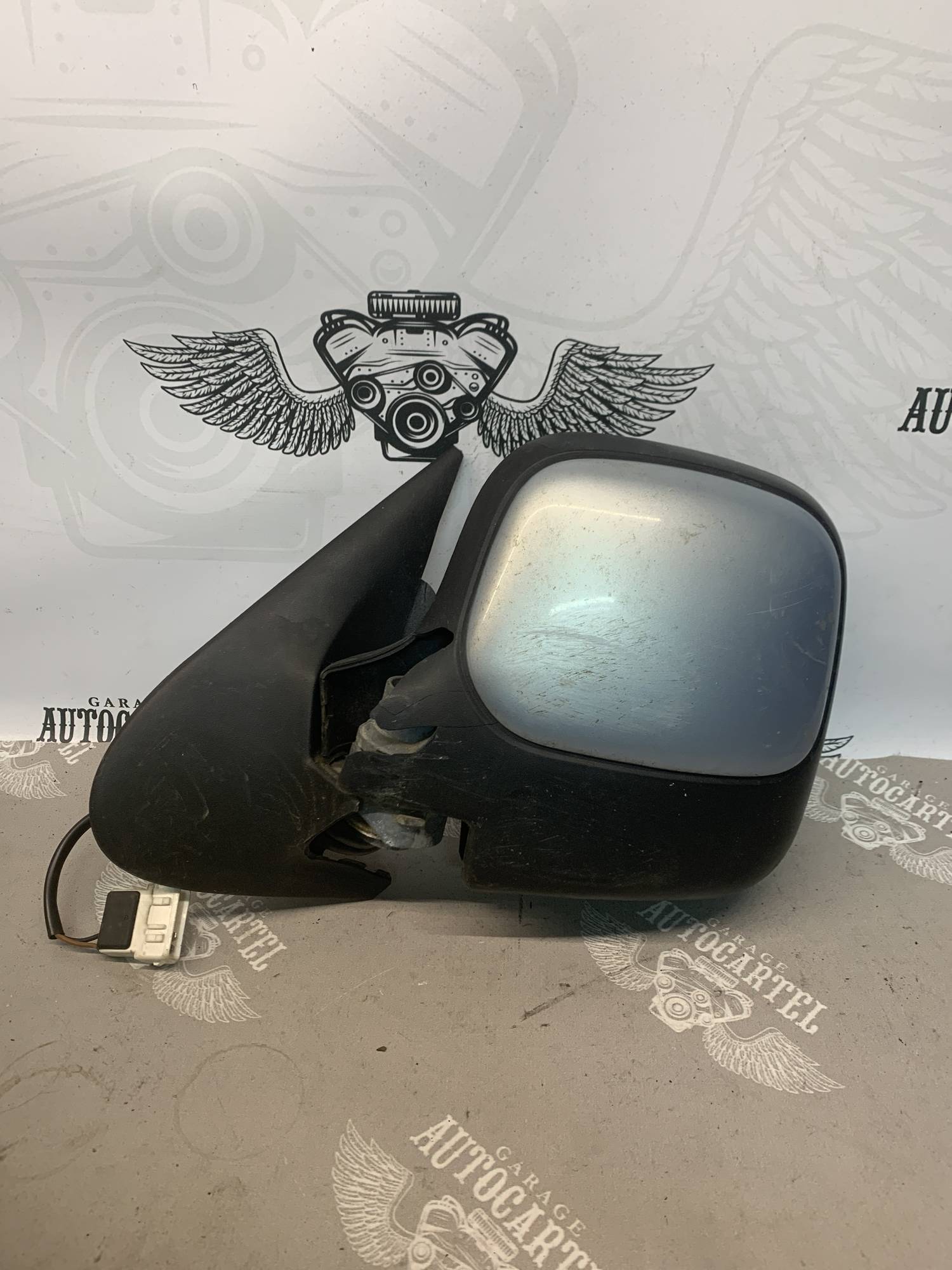5402-04-9225972P Дзеркало механ ліве з підігрівом Citroen Berlingo 1996-2011, дефект корпуса