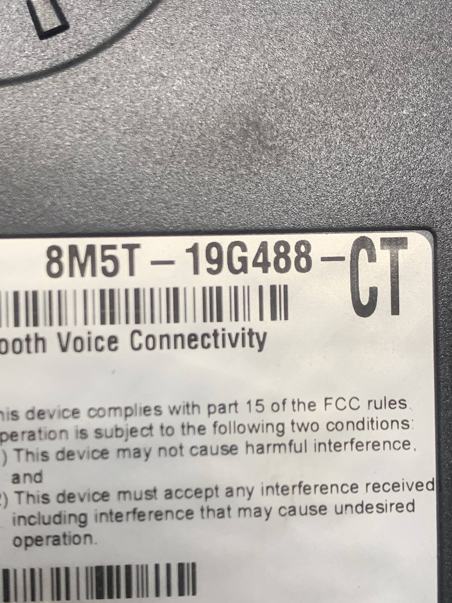 блок керування Bluetooth Ford S-MAX 8m5t19g488ct