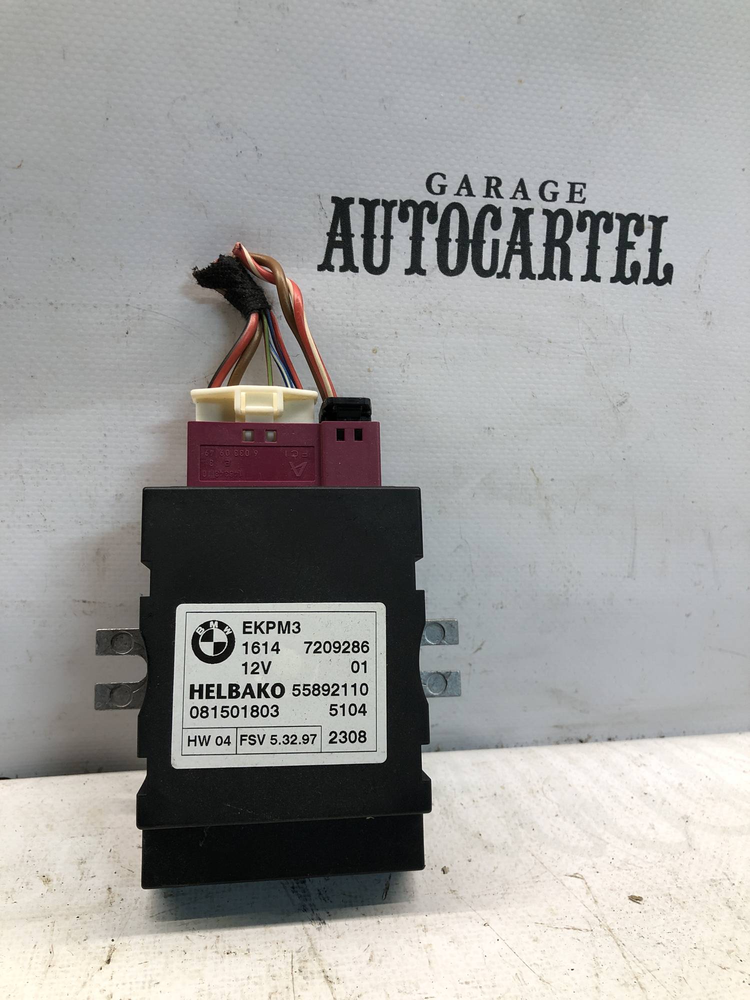7209286 - BMW E90 E91 E87 РЕЛЕ ПАЛИВНОГО НАСОСА