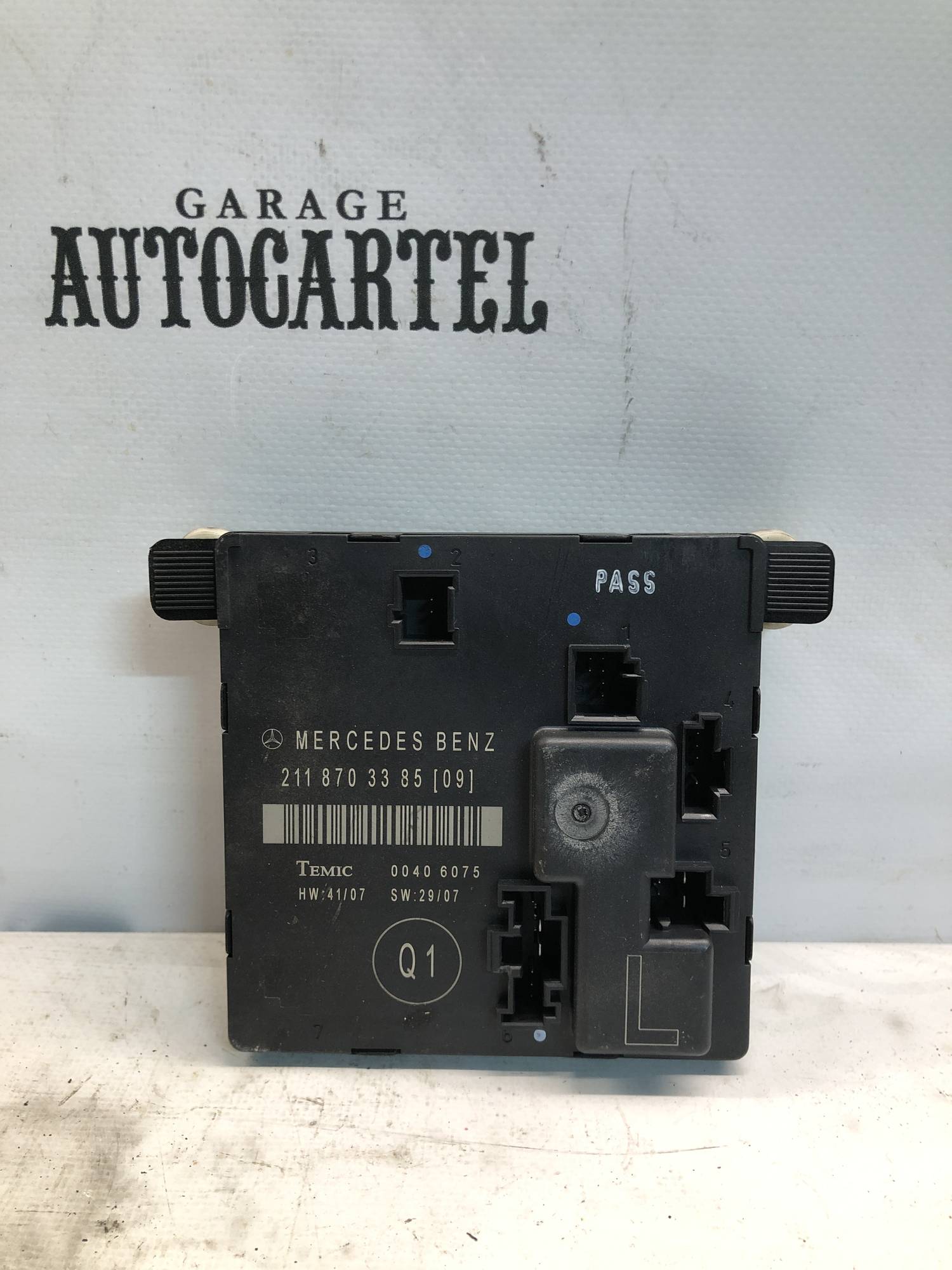 Блок керування дверей mercedes w211 2002-2009 рр. a2118703385