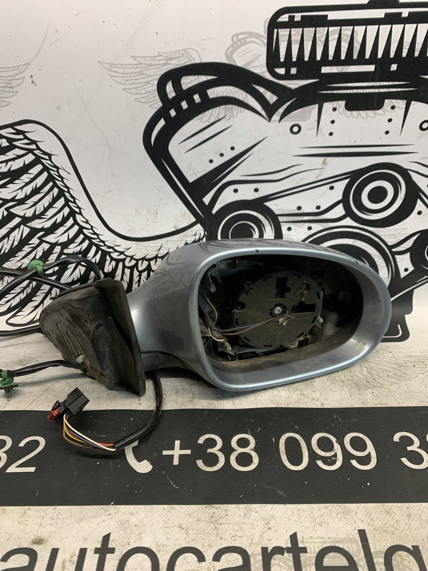 3c0857934, Дзеркало праве Volkswagen Passat B6 2005-2010 6pin, 21901942