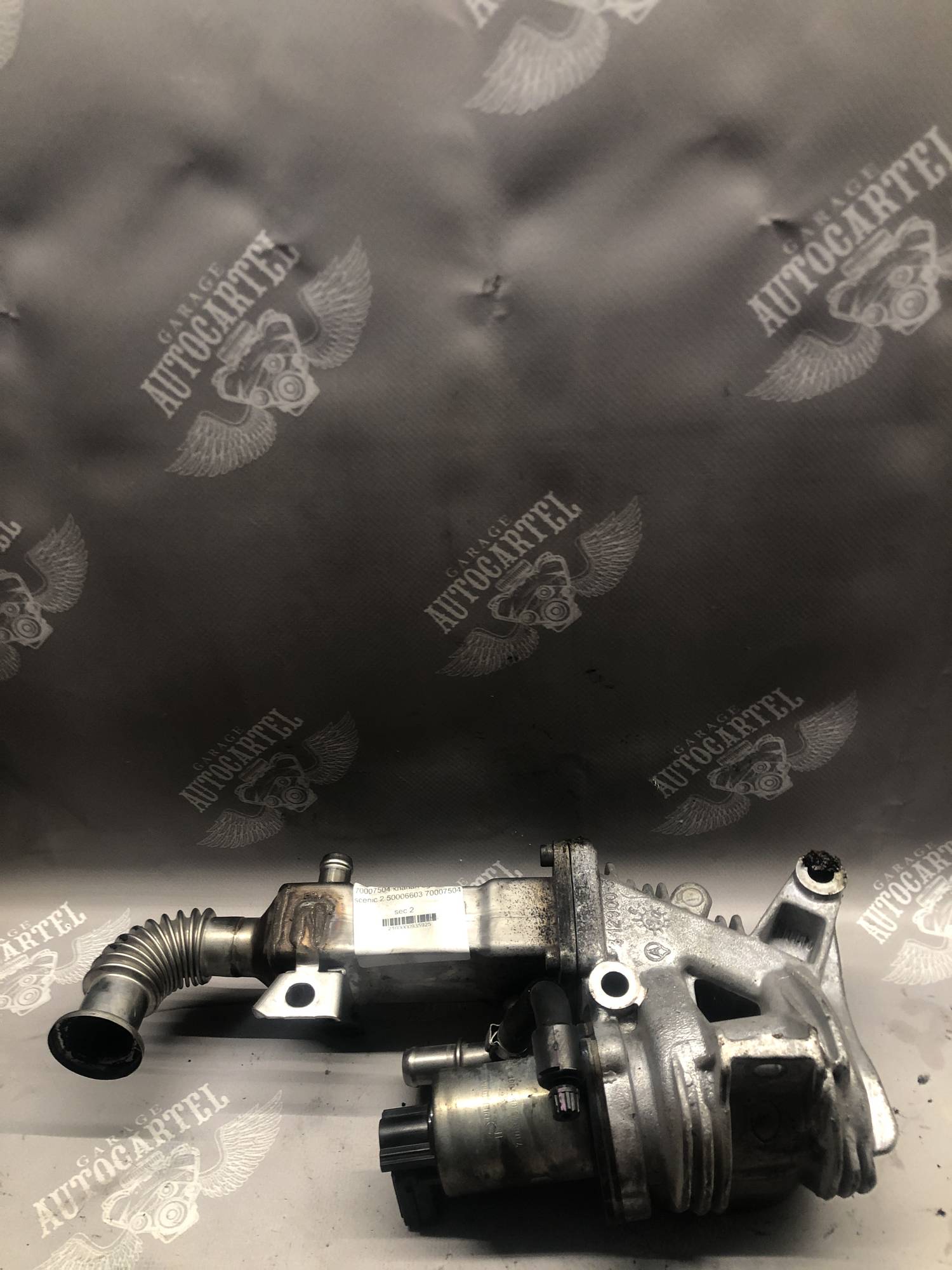 70007504 клапан egr renault scenic 2 50006603 70007504