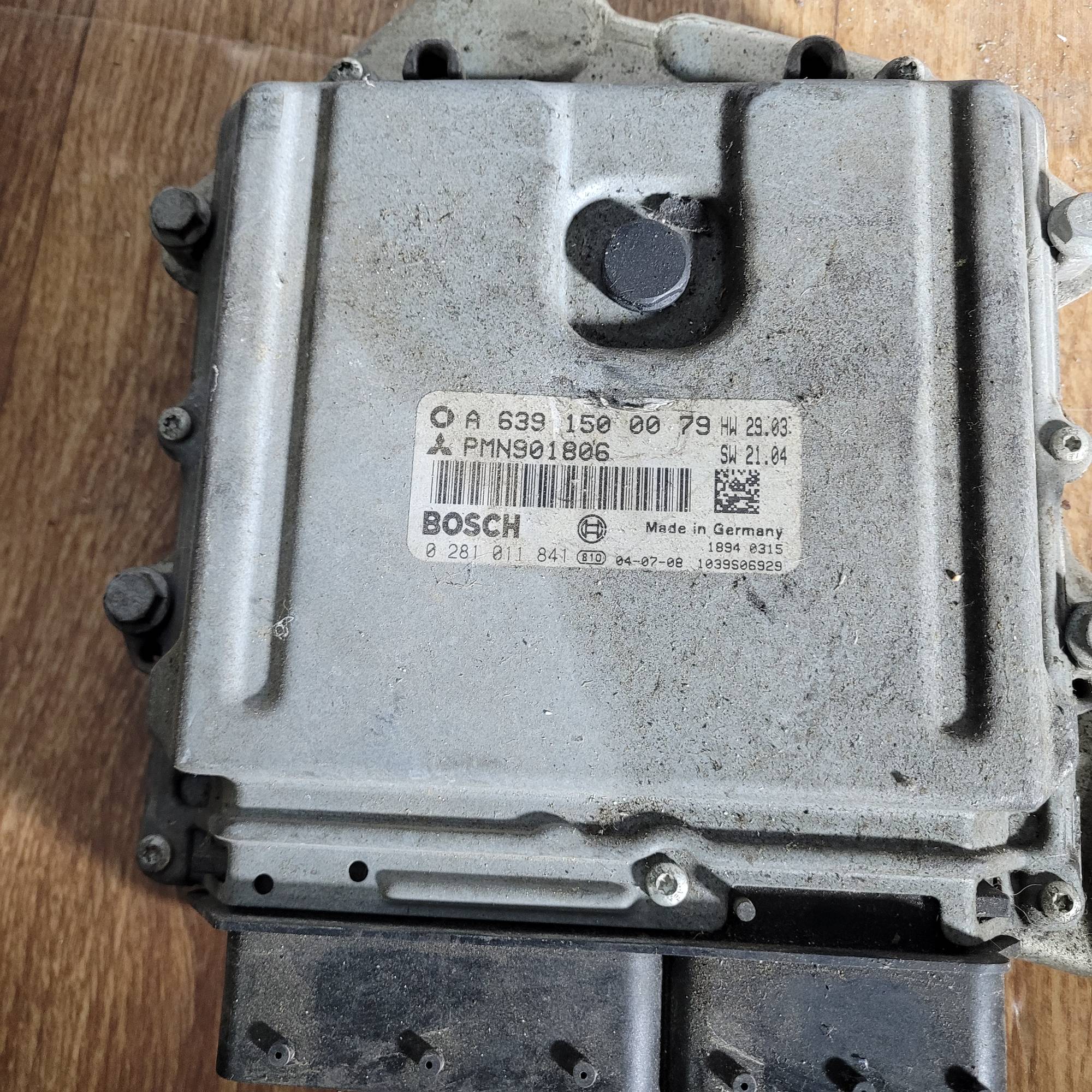Блок управління 0281011841 a6391500079 smart forfour 1.5 cdi