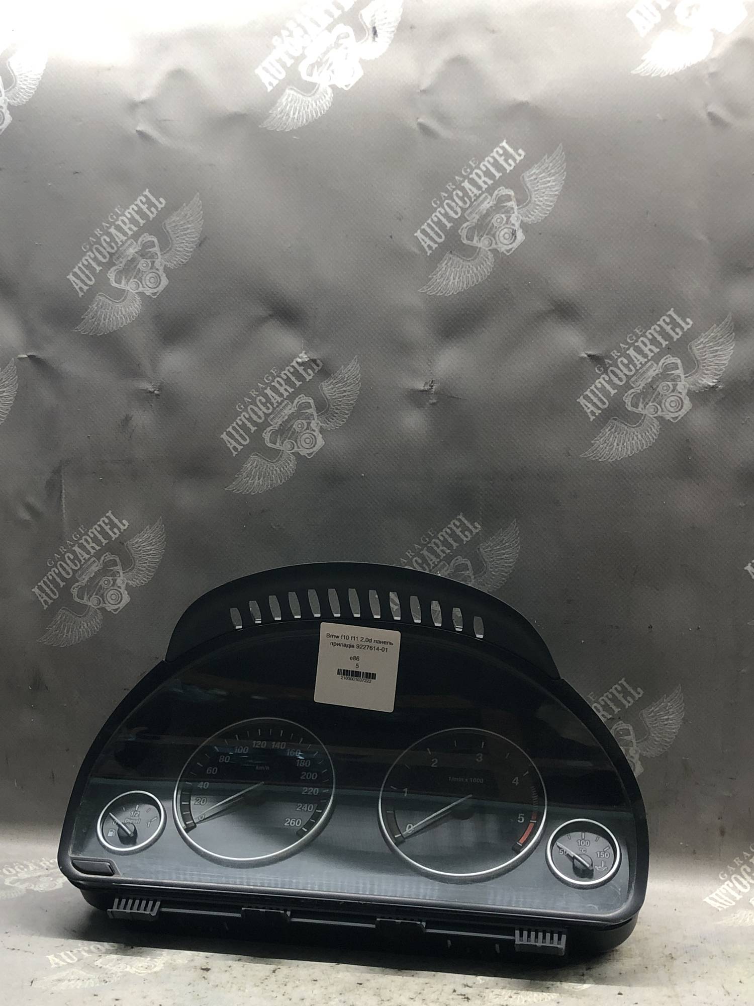 Bmw f10 f11 2.0d панель приладів 9227614-01