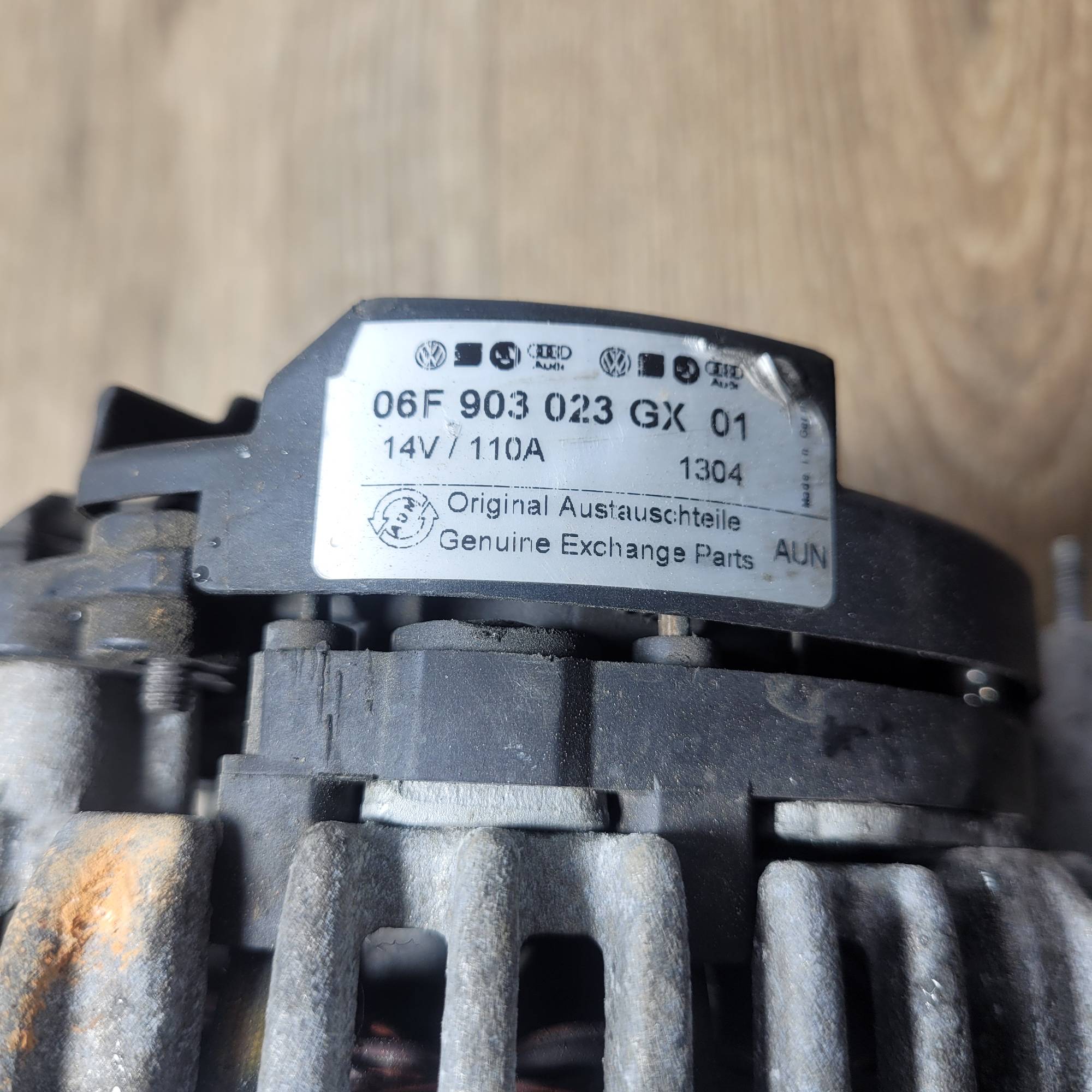 06f903023gx генератор Vw golf 5 110a 2.0