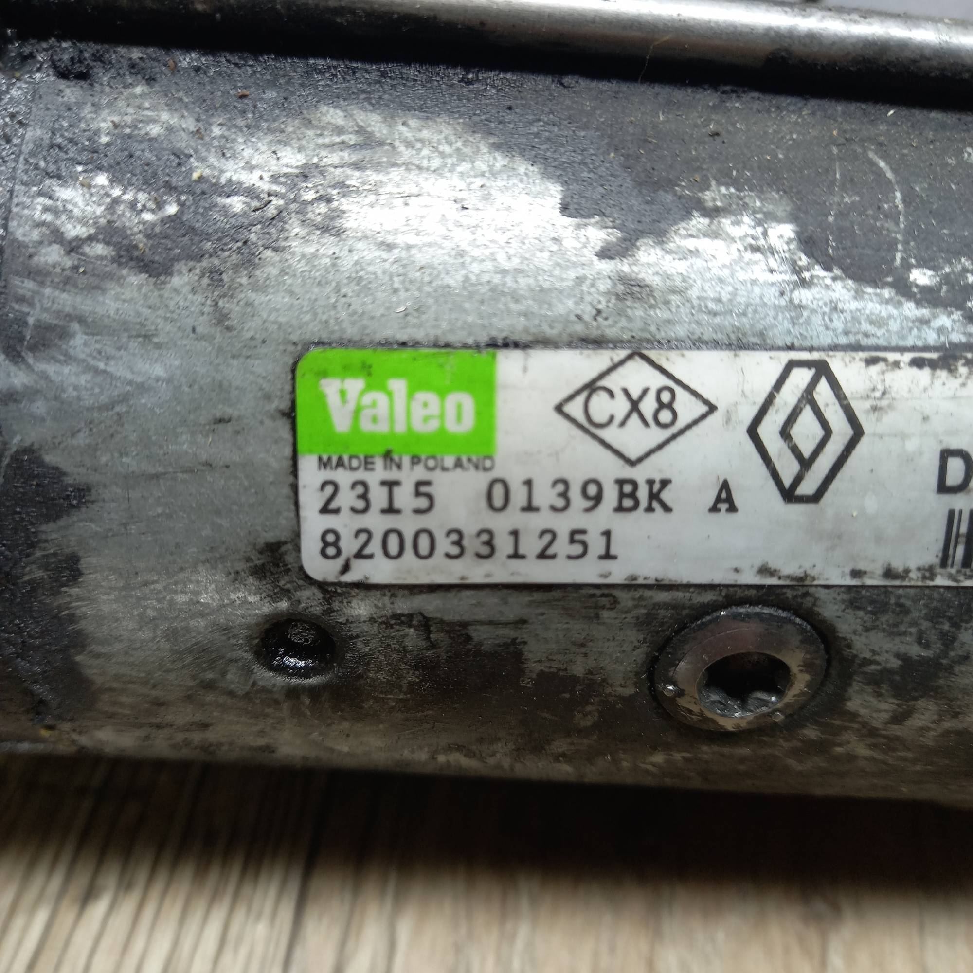 Стартер Opel, Renault, Nissan, 1.9 DCI, 8200331251, D7R49