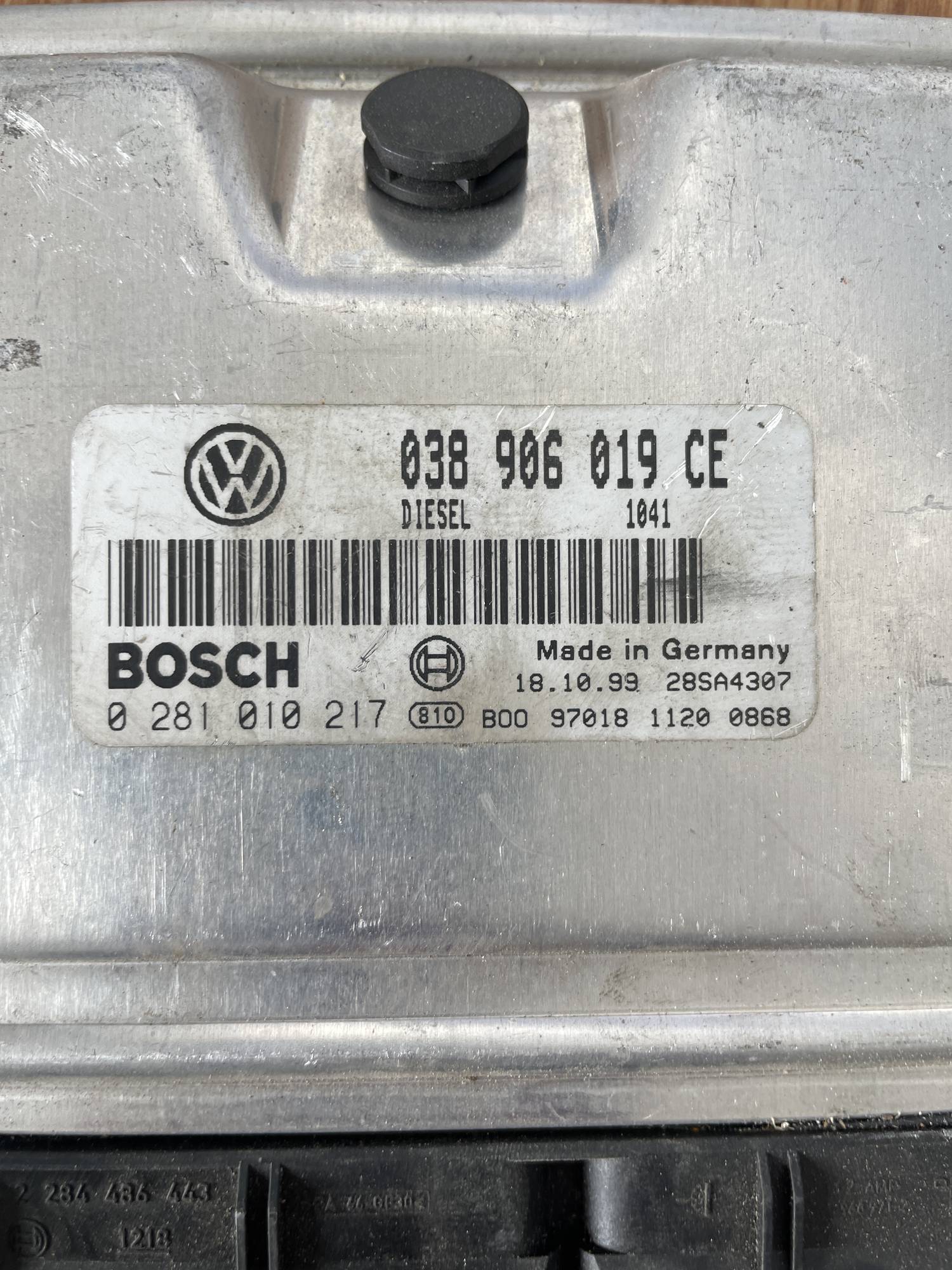 038906019ce блок управління двигуном ЕБУ Skoda Roomster