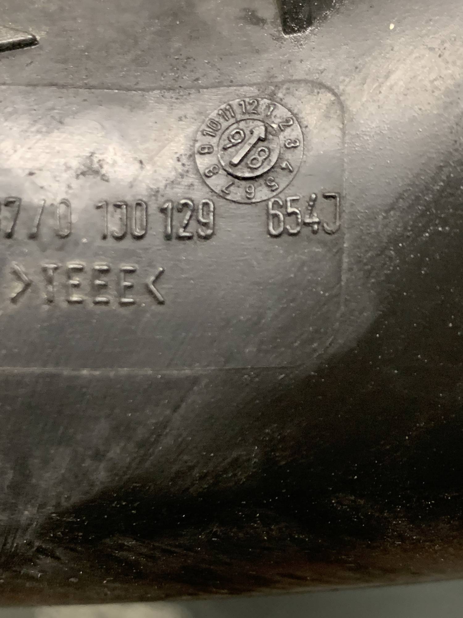 патрубок інтеркулера для Volkswagen Golf IV 1.9tdi 1997-2004 1j0129654j