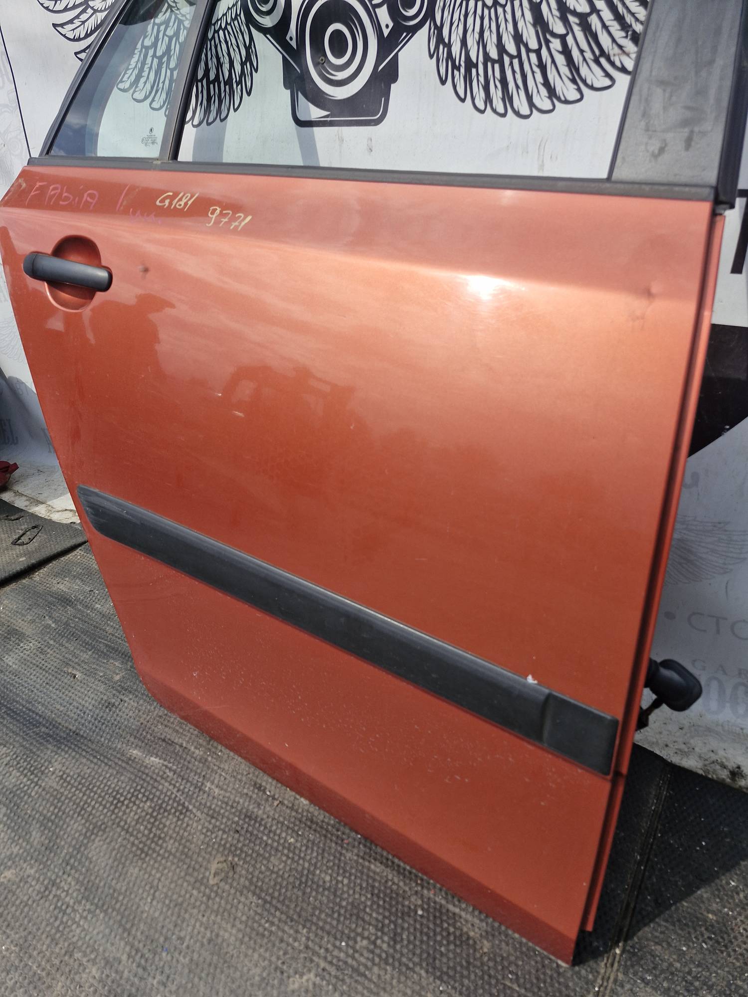 Дверка задня права Skoda Fabia 1унів 21736780