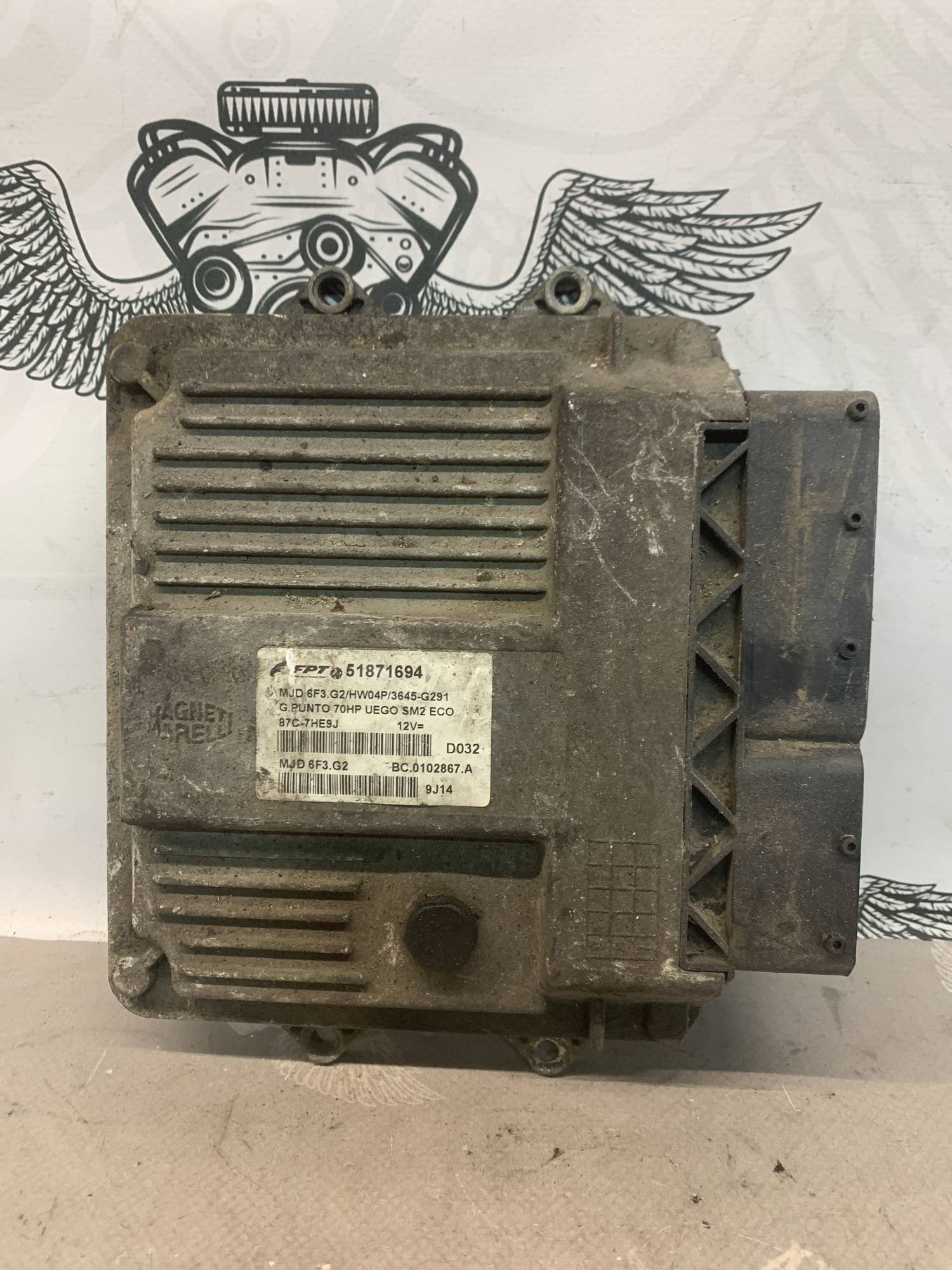 Блок управління двигуном Fiat GRANDE PUNTO 51871694