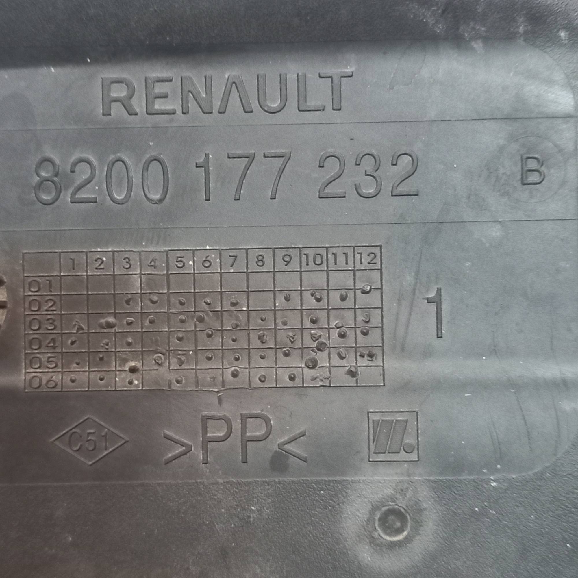 Патрубок повітряного фільтра SCENIC MEGANE II 1.5 DCI 8200177232b