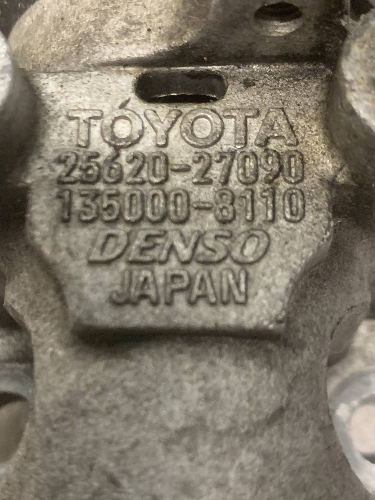 Клапан егр toyota avensis t25 corolla e12 2.0 d4d 25620-27090
