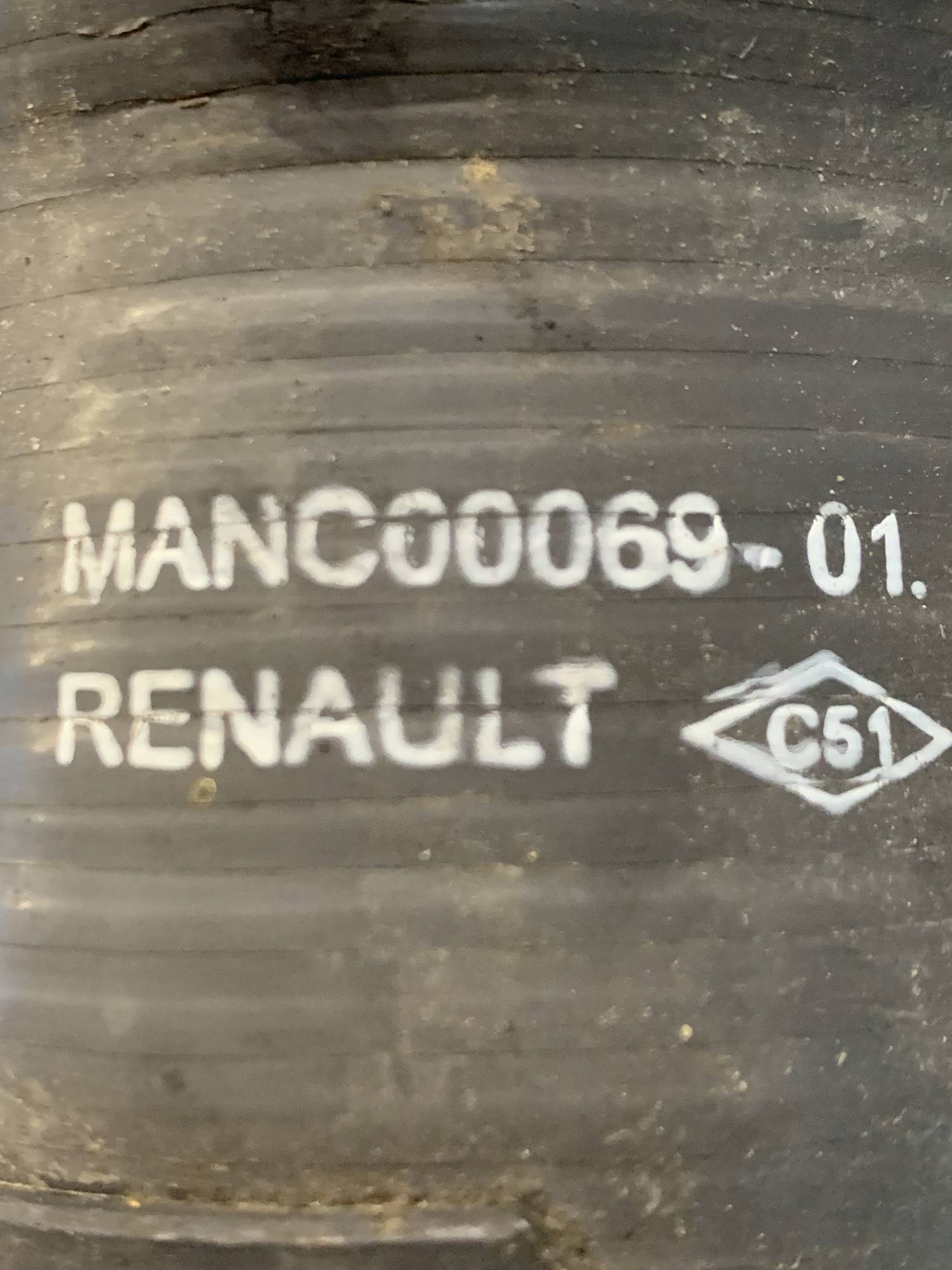 Патрубок інтеркулера Renault Twingo II 1,5 dci ·manc00069