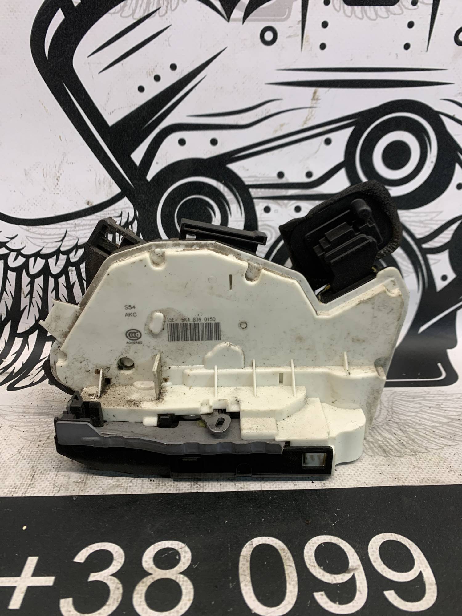 Замок двері задньої лівої Seat Leon Skoda Yeti Volkswagen Golf 6 7 Jetta 4 Polo Tiguan 5k4839015q