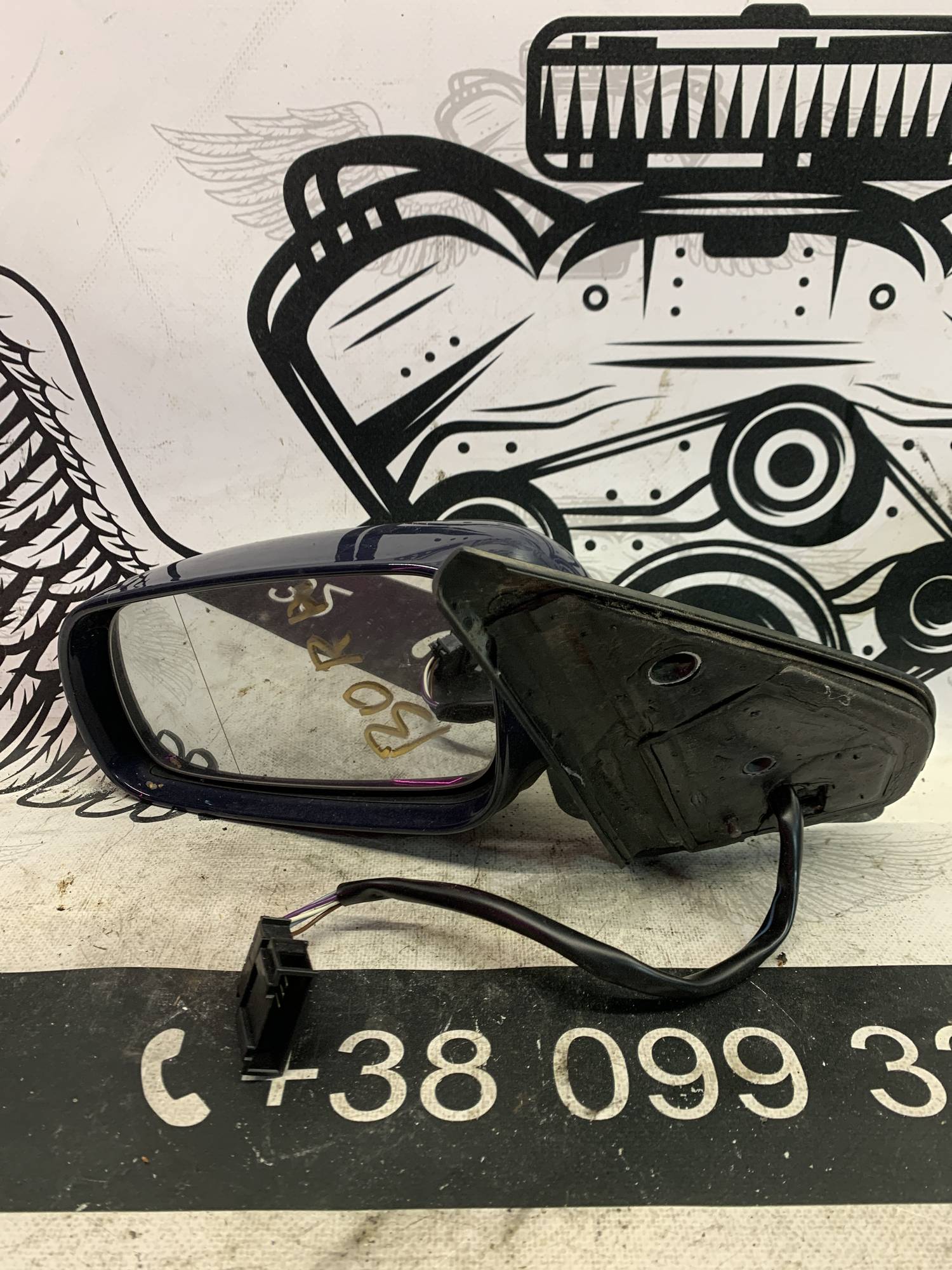 Дзеркало ліве Volkswagen Golf, Bora 5pin e1010509 21915185