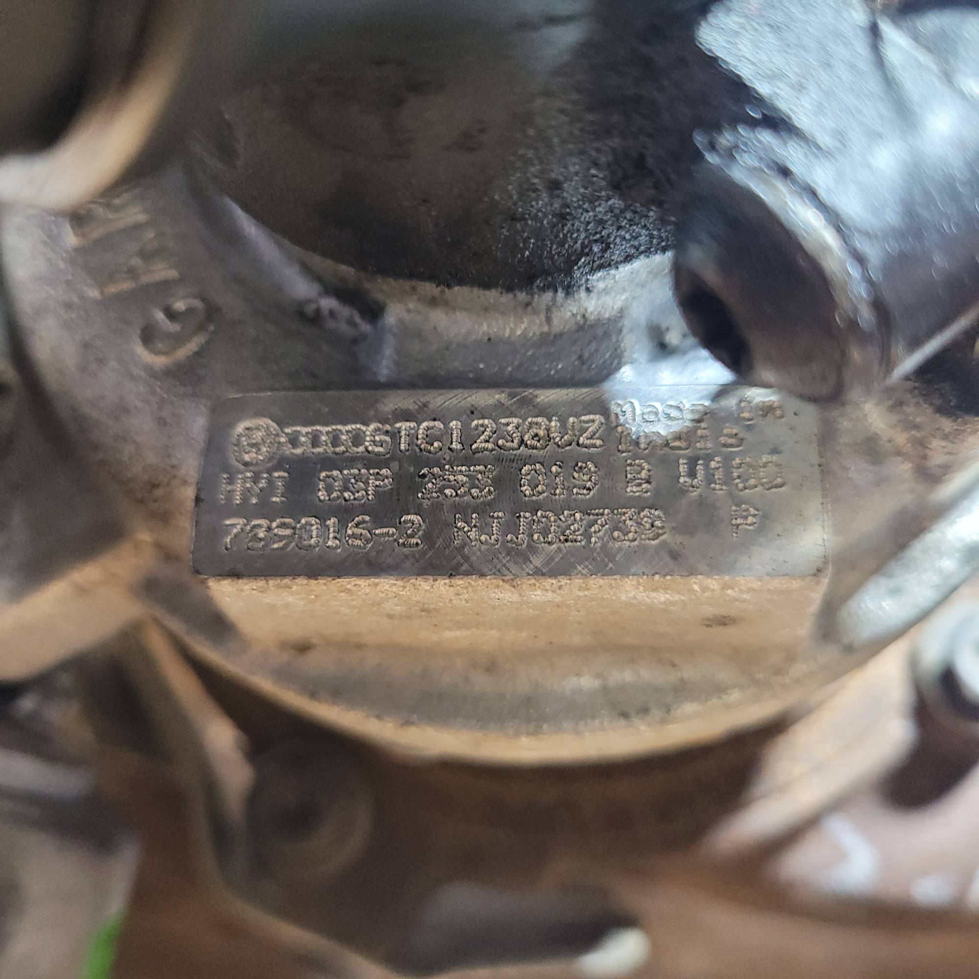 Турбіна Skoda Fabia, 1.2TDI CFWA, Garrett 03P253019B