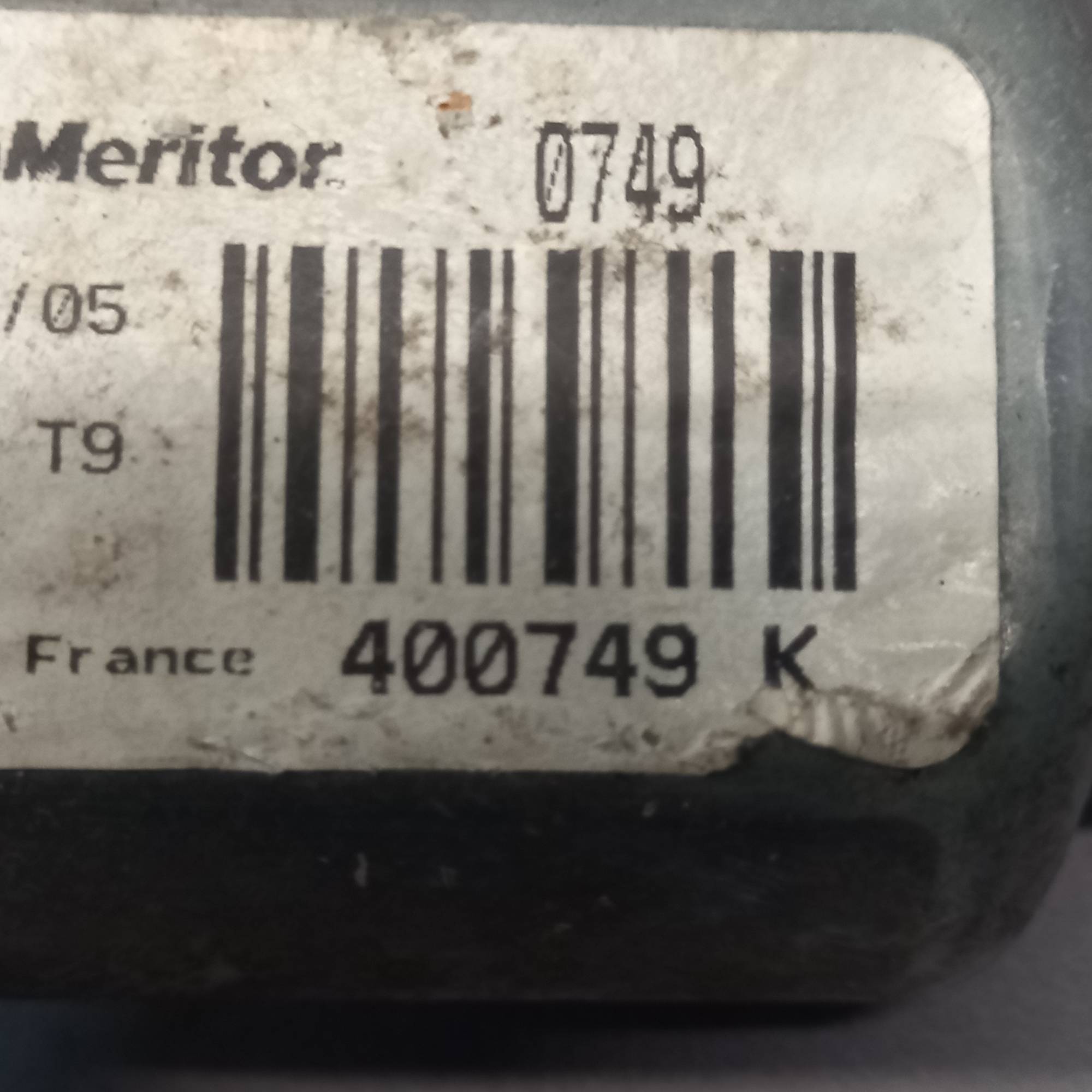 400749k Моторчик склопідйомника правий задній Renault Scenic 2 2003-2009