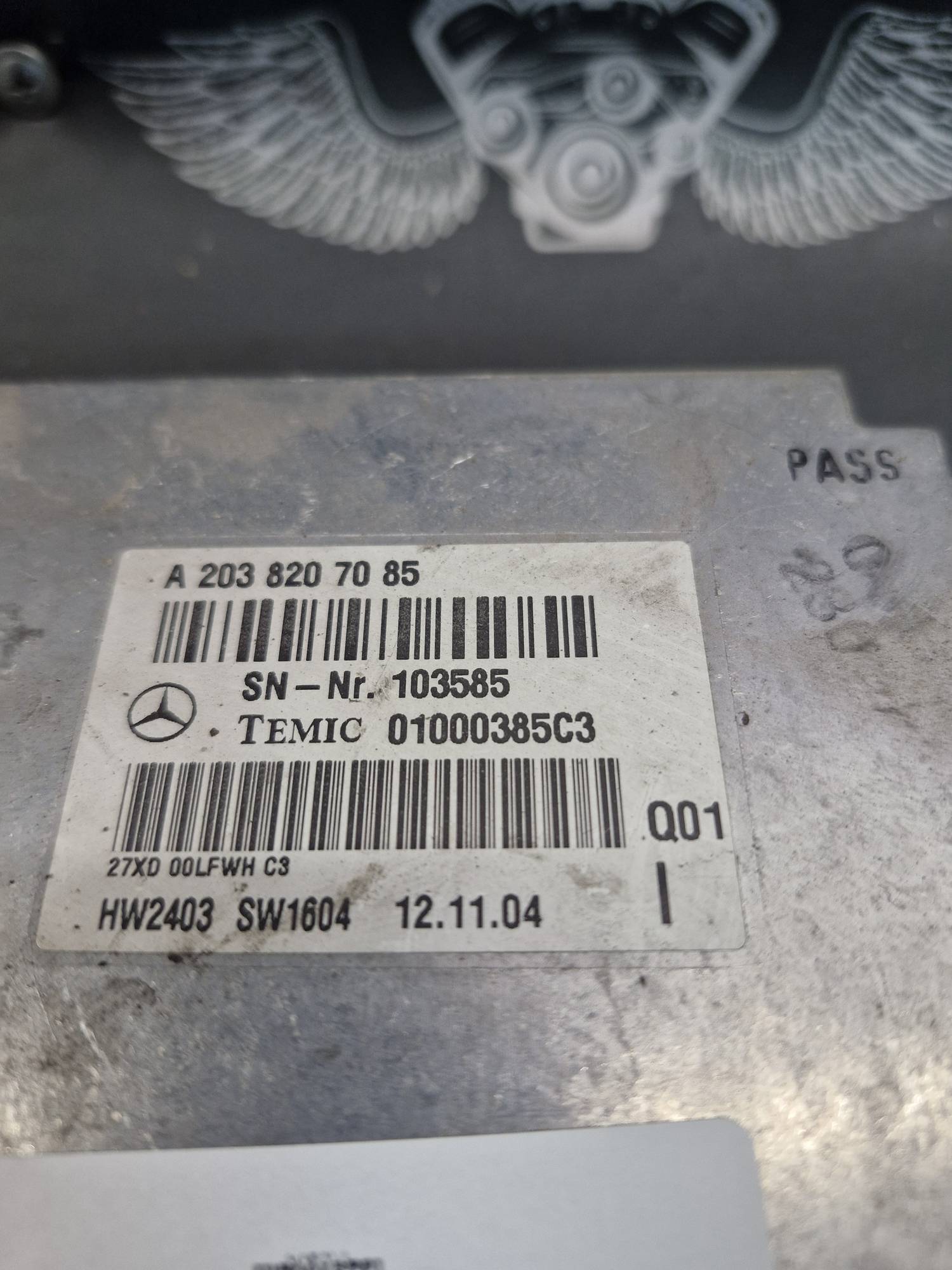 a2038207065 Підсилювач антени Mercedes C W203 2000-2007