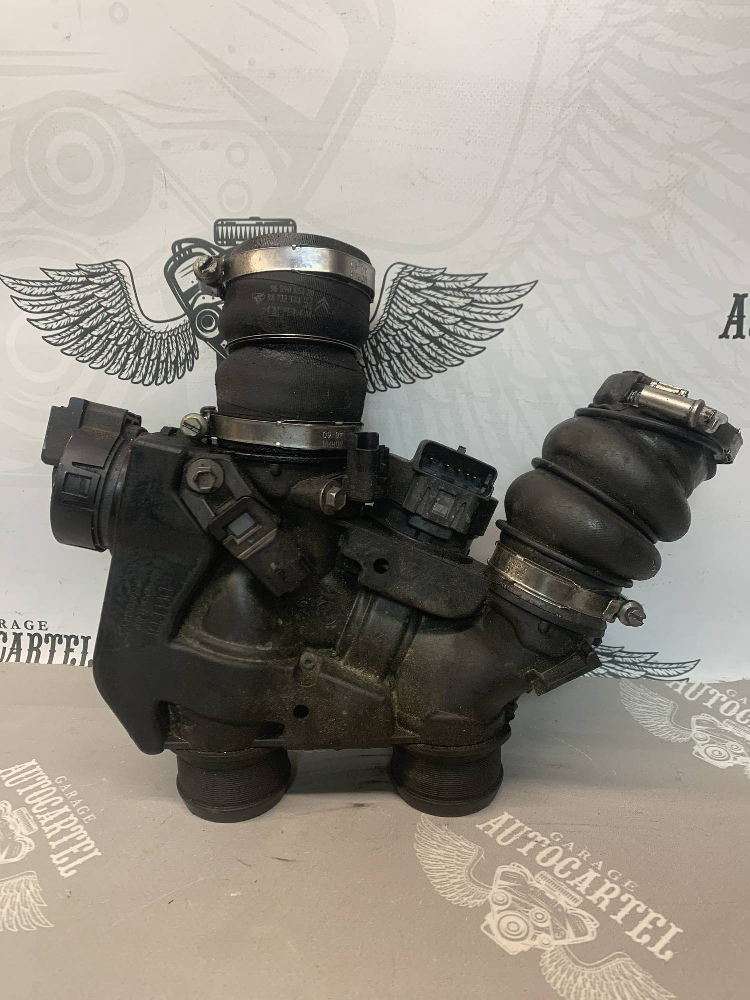 Дросельна заслінка Citroen, Peugeot, 1.6 HDi 9657485480+