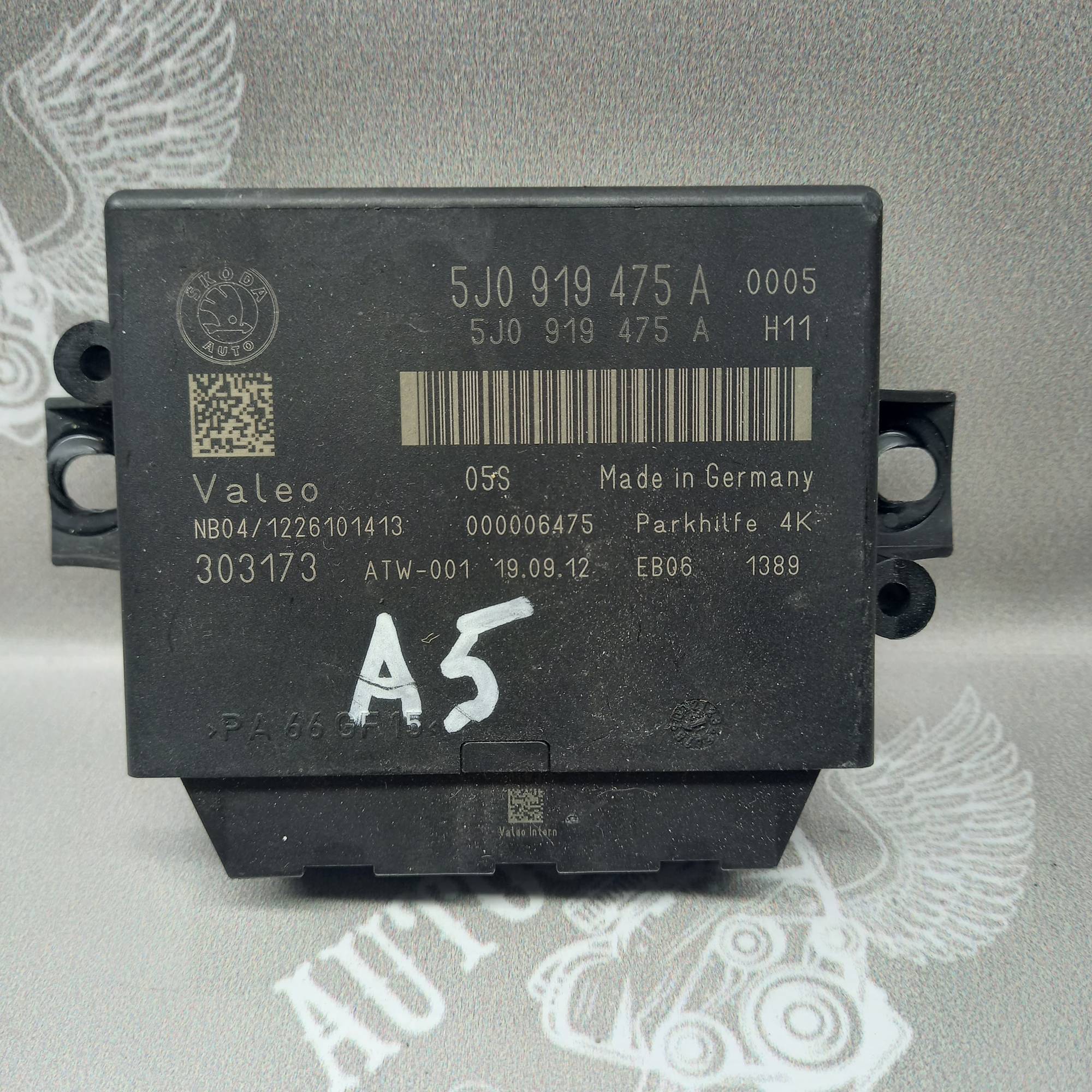 5j0919475a Блок керування парктроніком Skoda Octavia A5 2008-2013