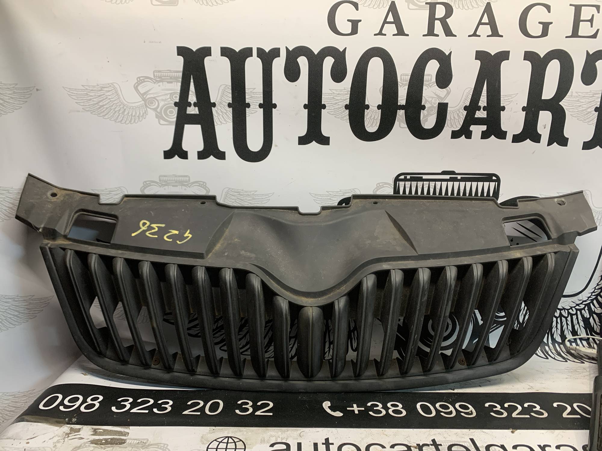 Решітка радіатора Skoda Fabia Mk2 pd6792 qa7986 TAIWAN