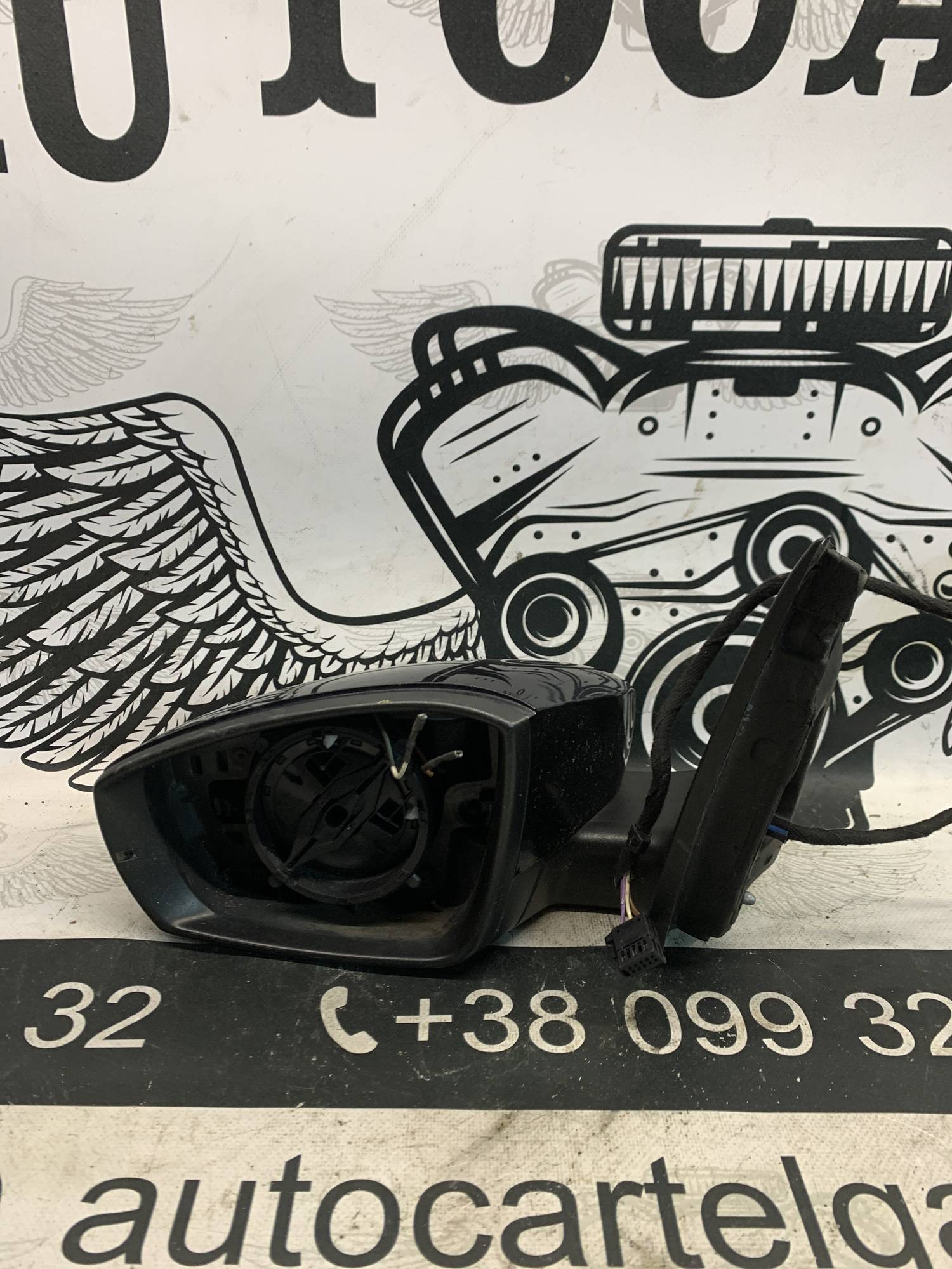 Дзеркало ліве електр 6 пінів з повторювачем VW Polo 2009-2016 6r0857933 21913181