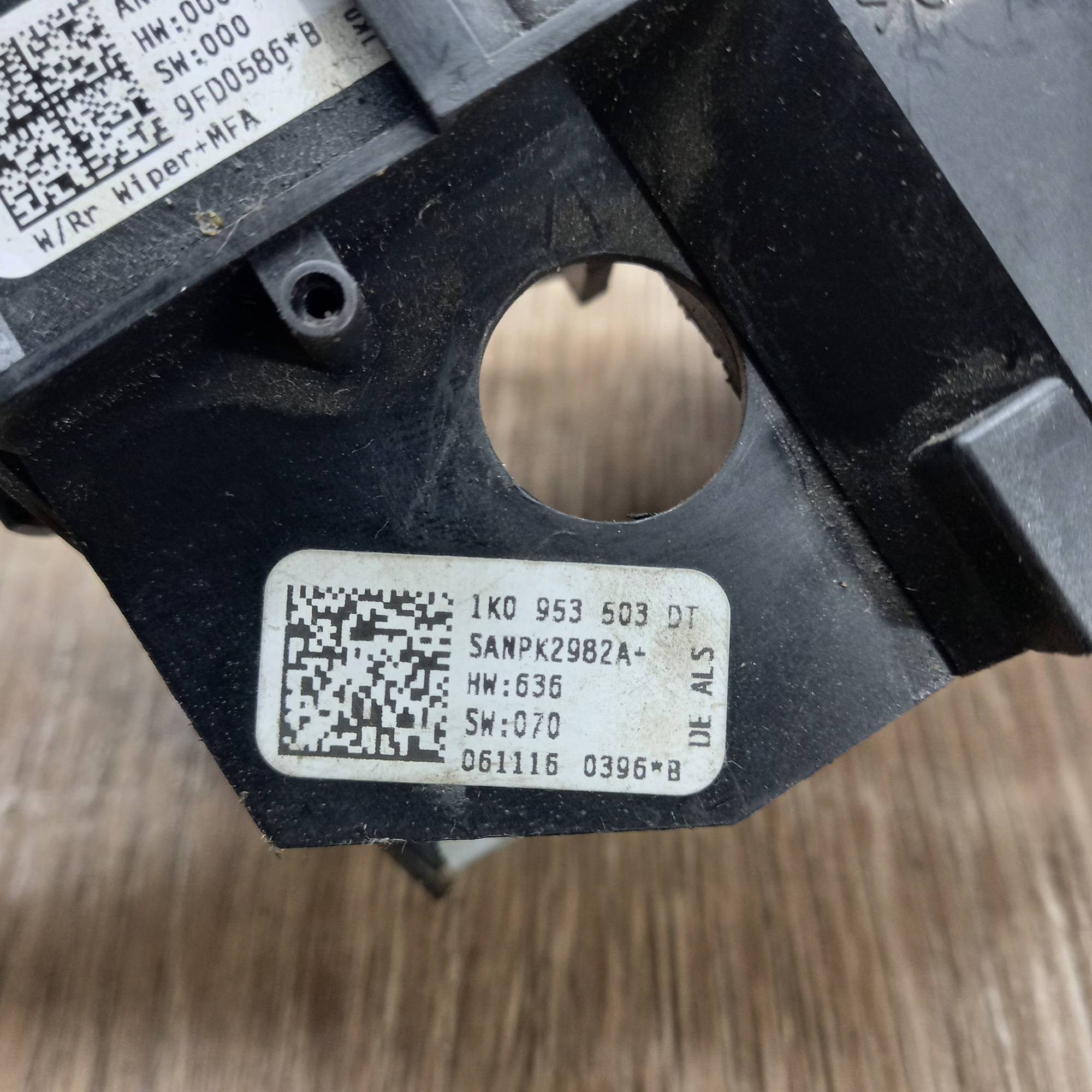 Перемикач підрульовий композитний Volkswagen Touran 1T 1K0953503DT