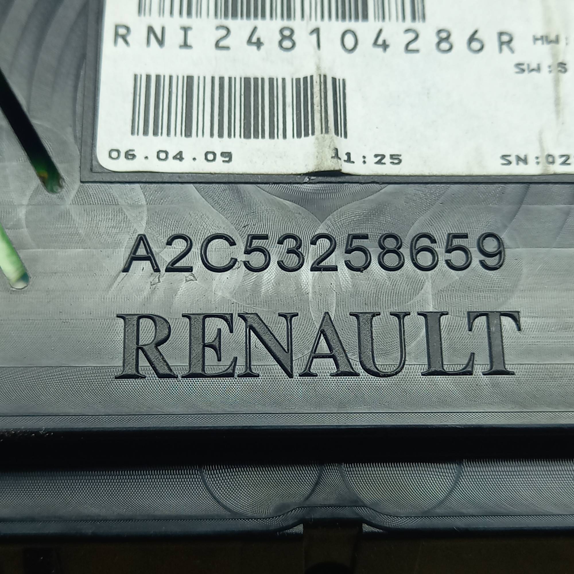 Панель приладів Renault Megane iii 1.5 dci a2c53258659