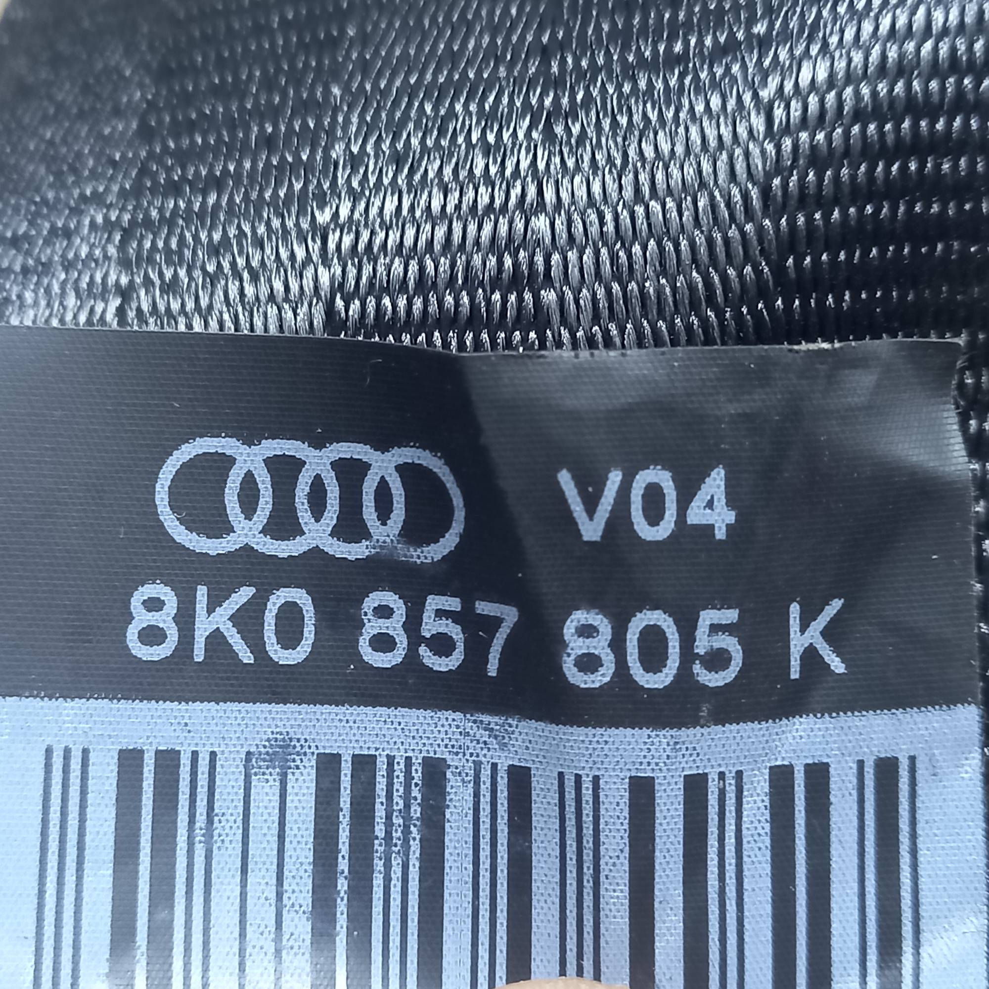 Ремінь безпеки задній L-R Audi A4 (B8) 2007-2015 8K0857805K