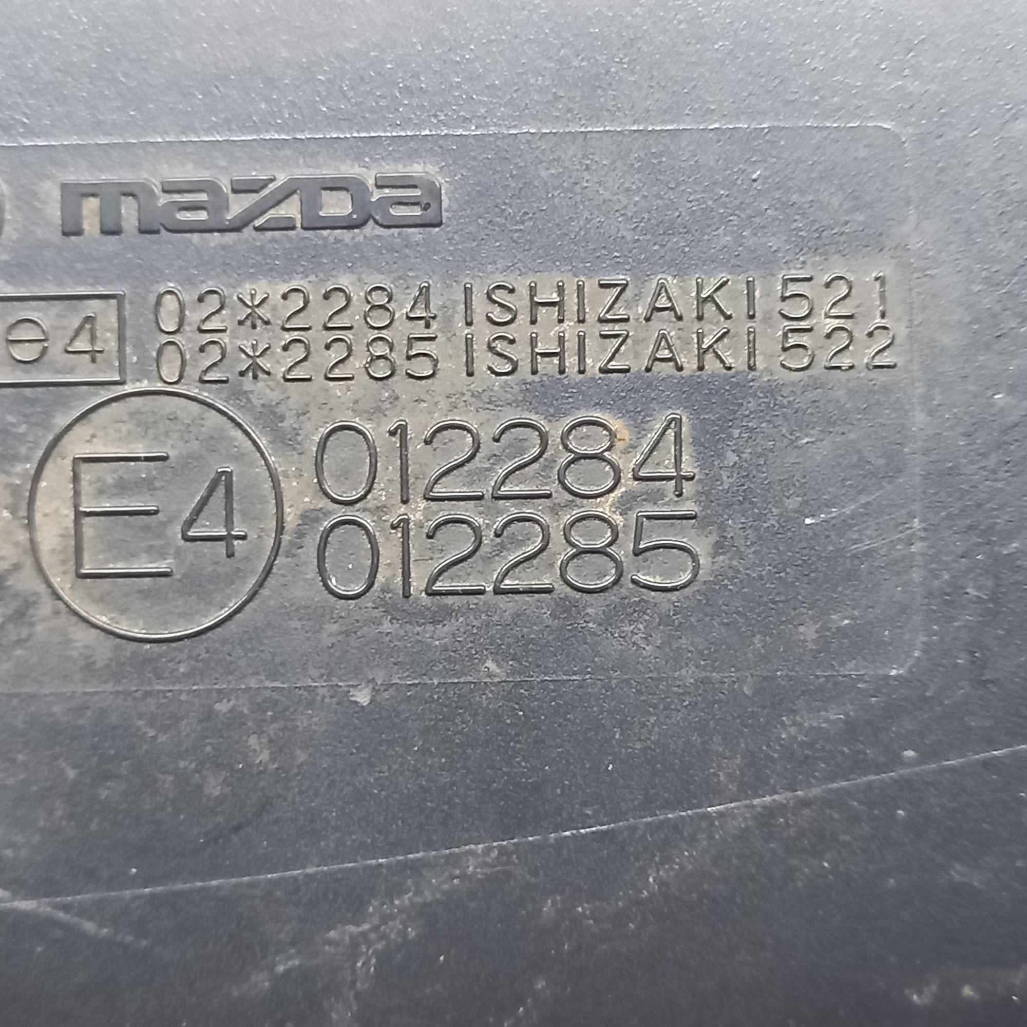 012284 Дзеркало праве 5 PIN MAZDA 5, 21349690